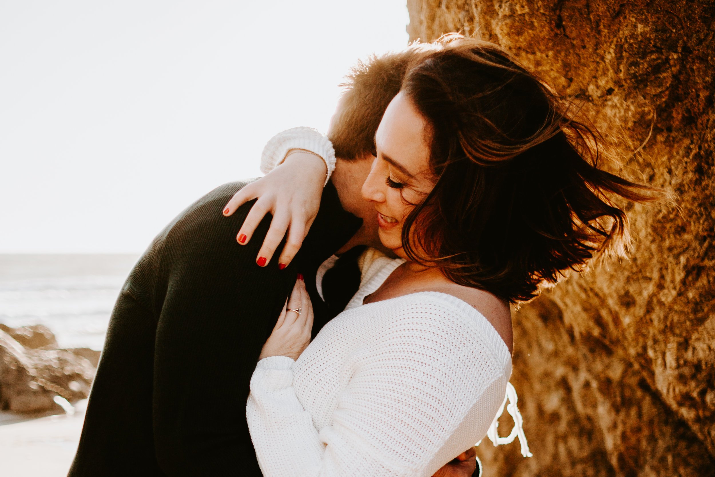 El Matador Beach Malibu Engagement Photographer | Malibu Wedding Photographer | Los Angeles Wedding Photographer | Tida Svy | www.tidasvy.com