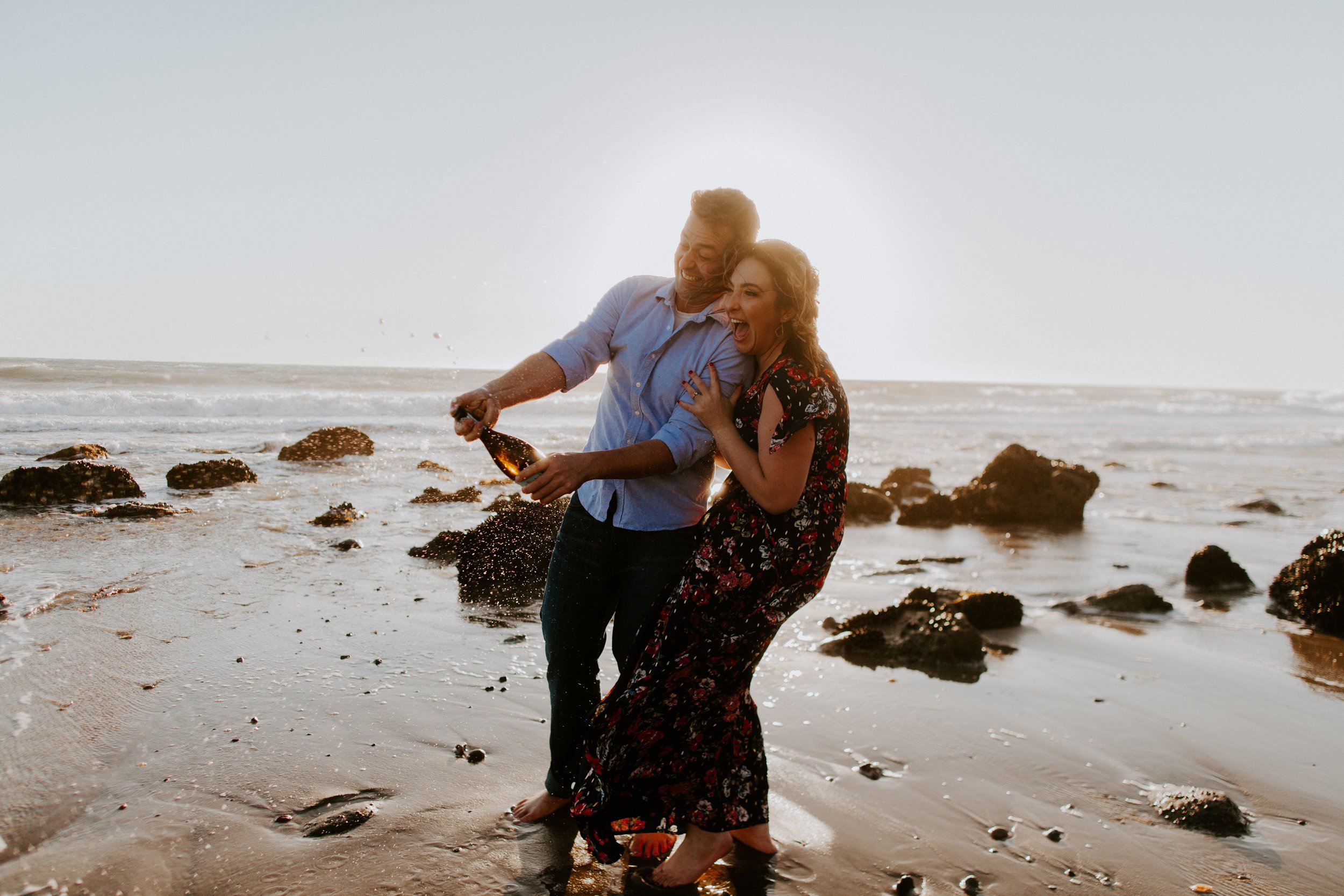 El Matador Beach Malibu Engagement Photographer | Malibu Wedding Photographer | Los Angeles Wedding Photographer | Tida Svy | www.tidasvy.com