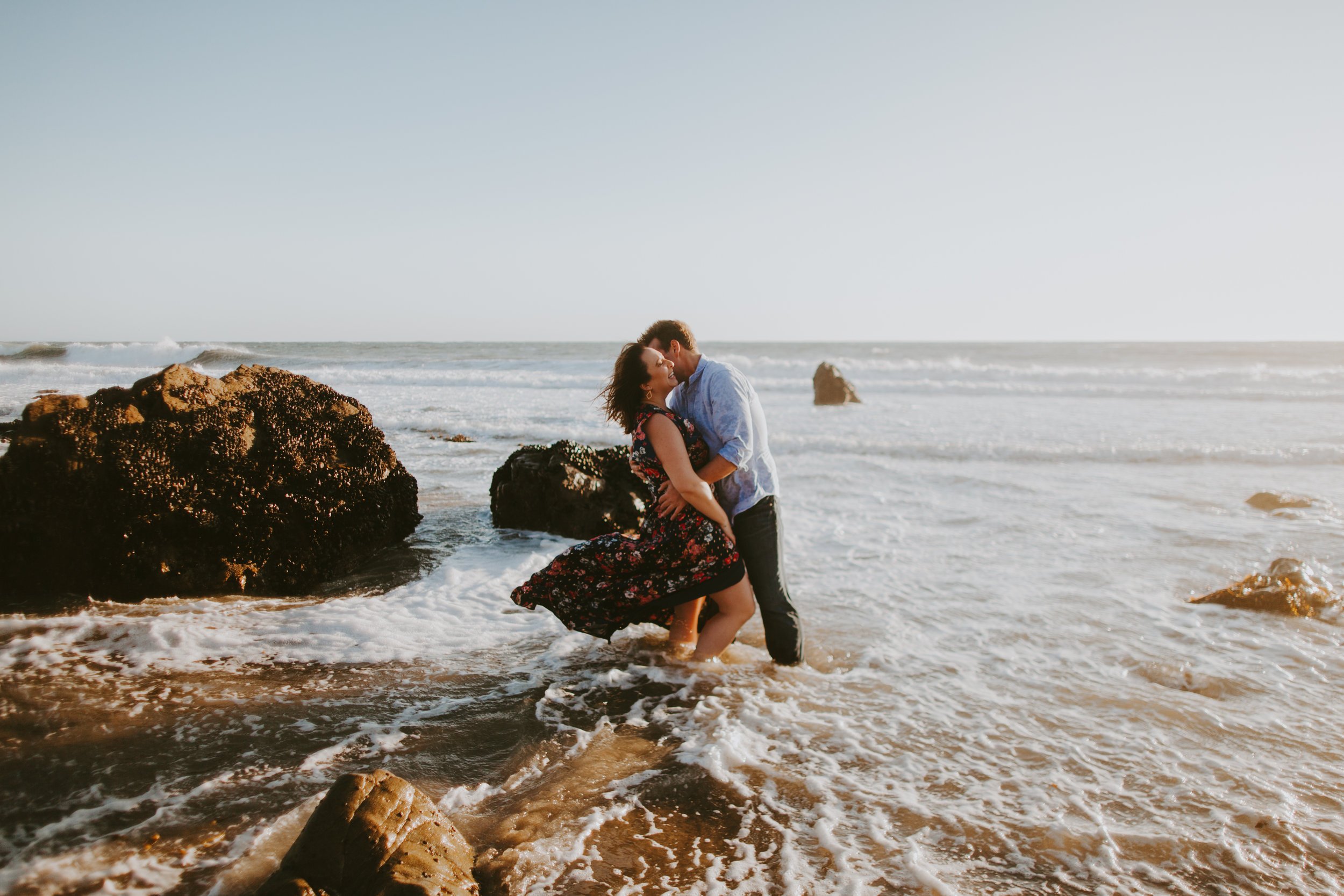 El Matador Beach Malibu Engagement Photographer | Malibu Wedding Photographer | Los Angeles Wedding Photographer | Tida Svy | www.tidasvy.com