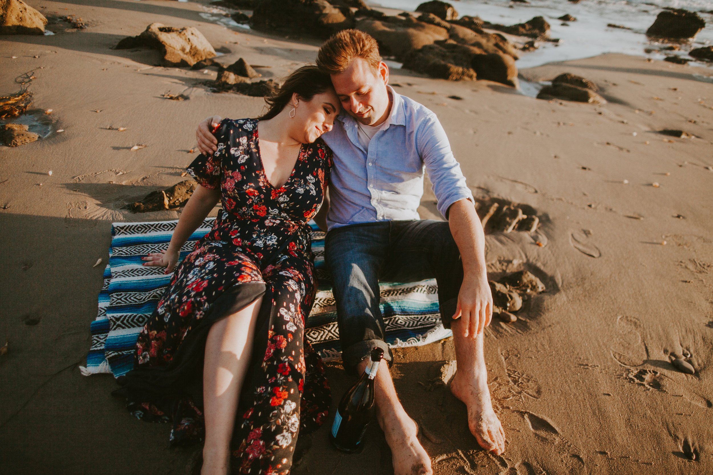 El Matador Beach Malibu Engagement Photographer | Malibu Wedding Photographer | Los Angeles Wedding Photographer | Tida Svy | www.tidasvy.com