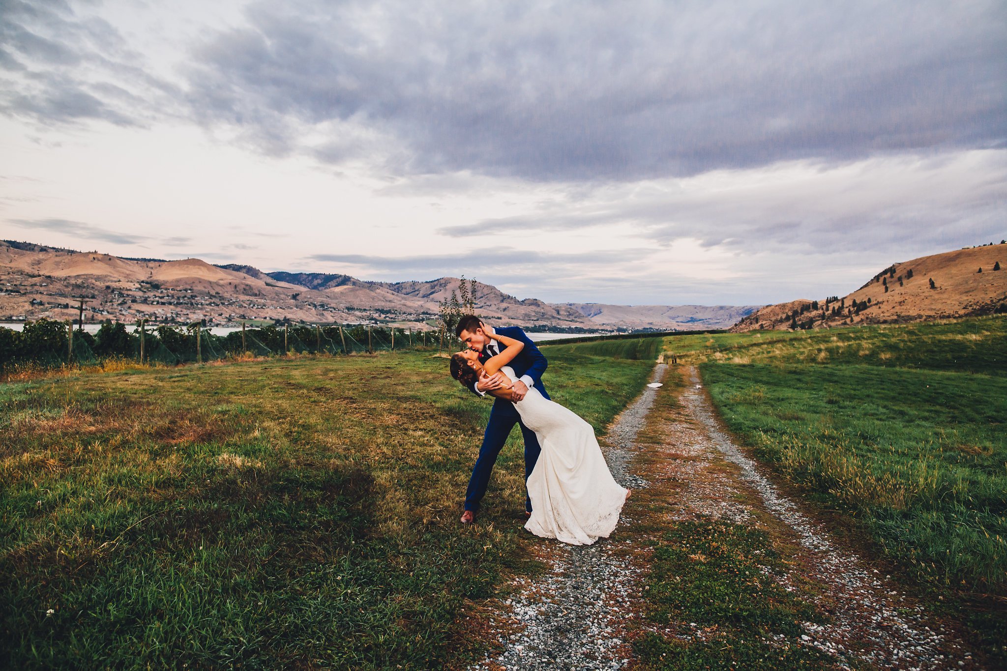 Tunnel Hill Winery Lake Chelan Washington Wedding | Lake Chelan Wedding Venues | Summer Vineyard Wedding Reception | Pacific Northwest Wineries | Tida Svy Photo | www.tidasvy.com