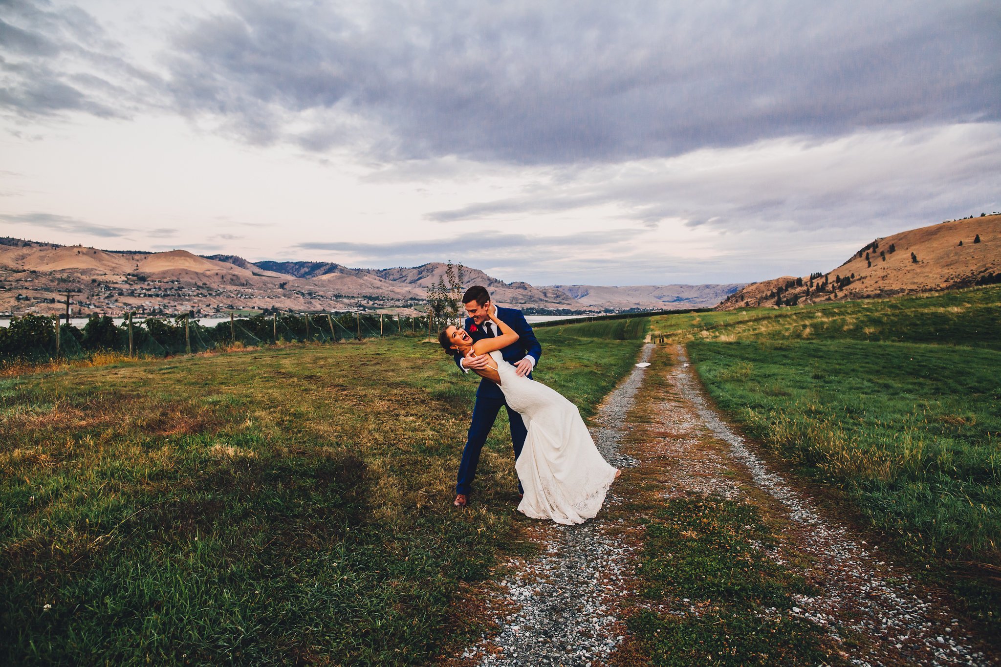 Tunnel Hill Winery Lake Chelan Washington Wedding | Lake Chelan Wedding Venues | Summer Vineyard Wedding Reception | Pacific Northwest Wineries | Tida Svy Photo | www.tidasvy.com