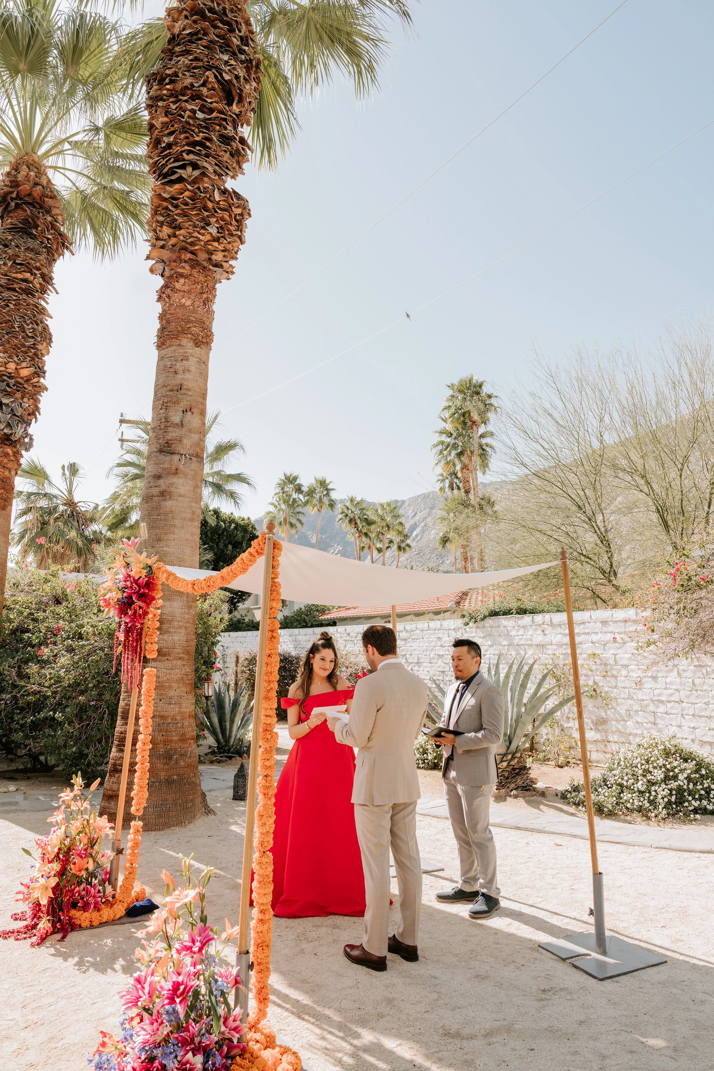 Non-Traditional Korakia Pensione Wedding