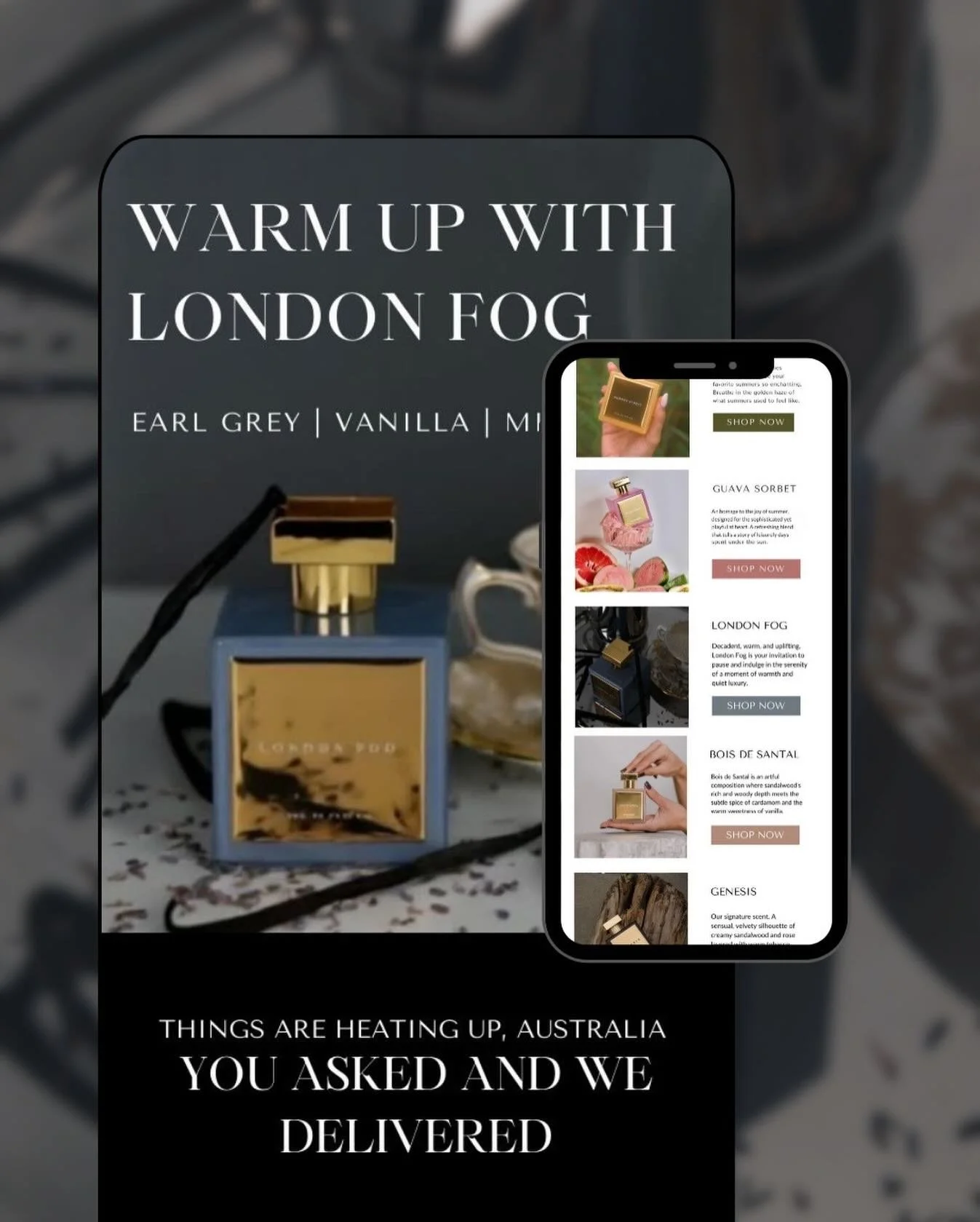 It&rsquo;s arrived ✨A launch email designed to feel refined, exclusive, and worth waiting for @houseofbrandt