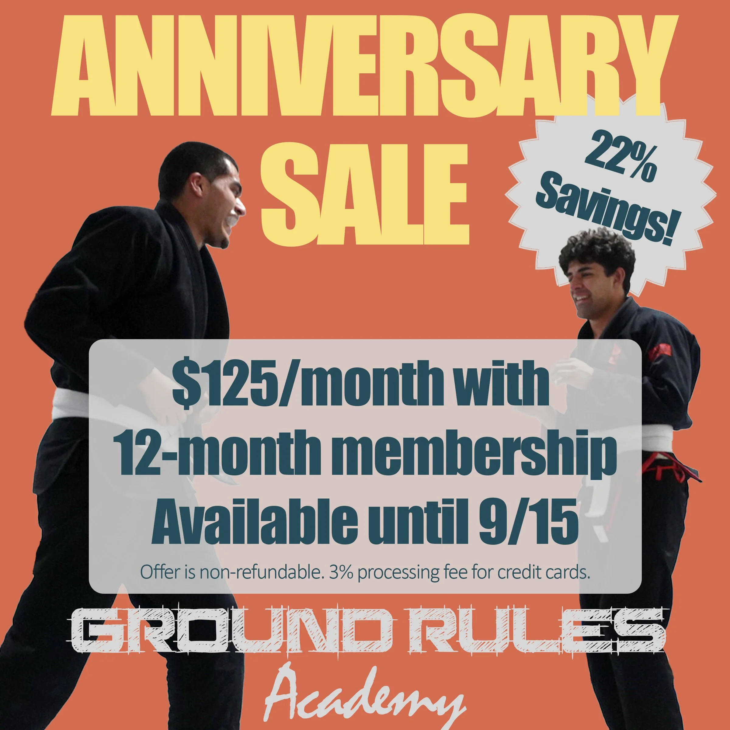 Anniversary Sale