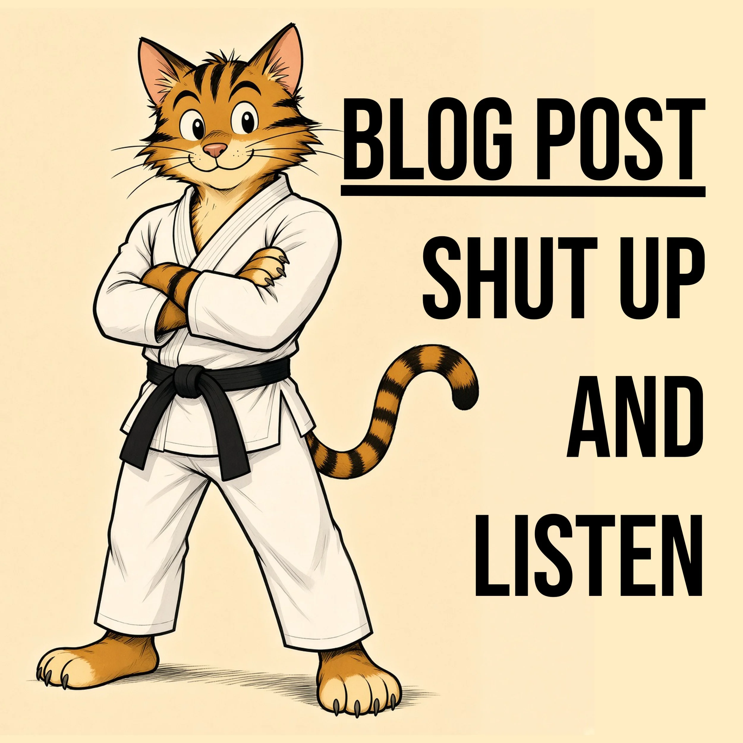 Shut up and listen