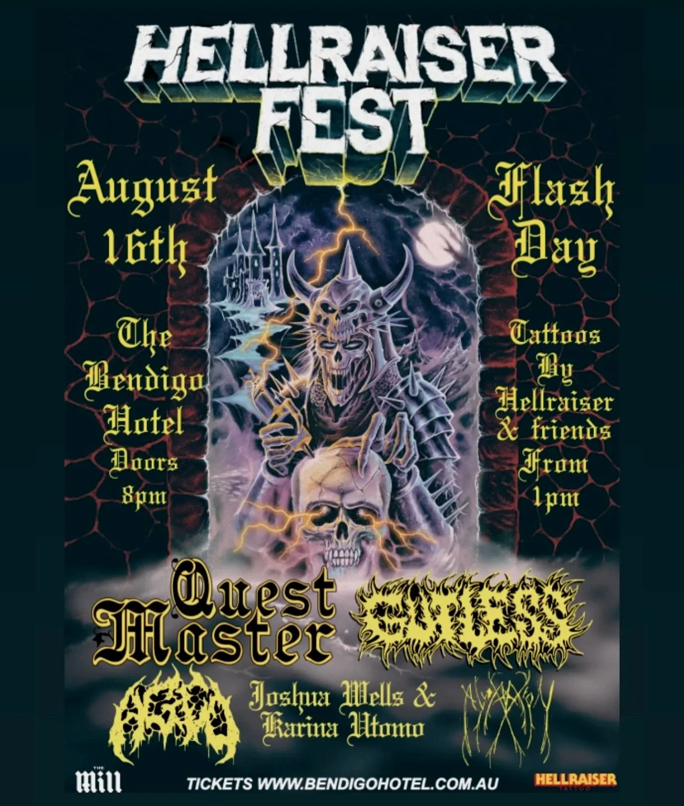 Quest Master, Gutless, Joshua Wells & Karina Utomo, Aglo, Alloxylon