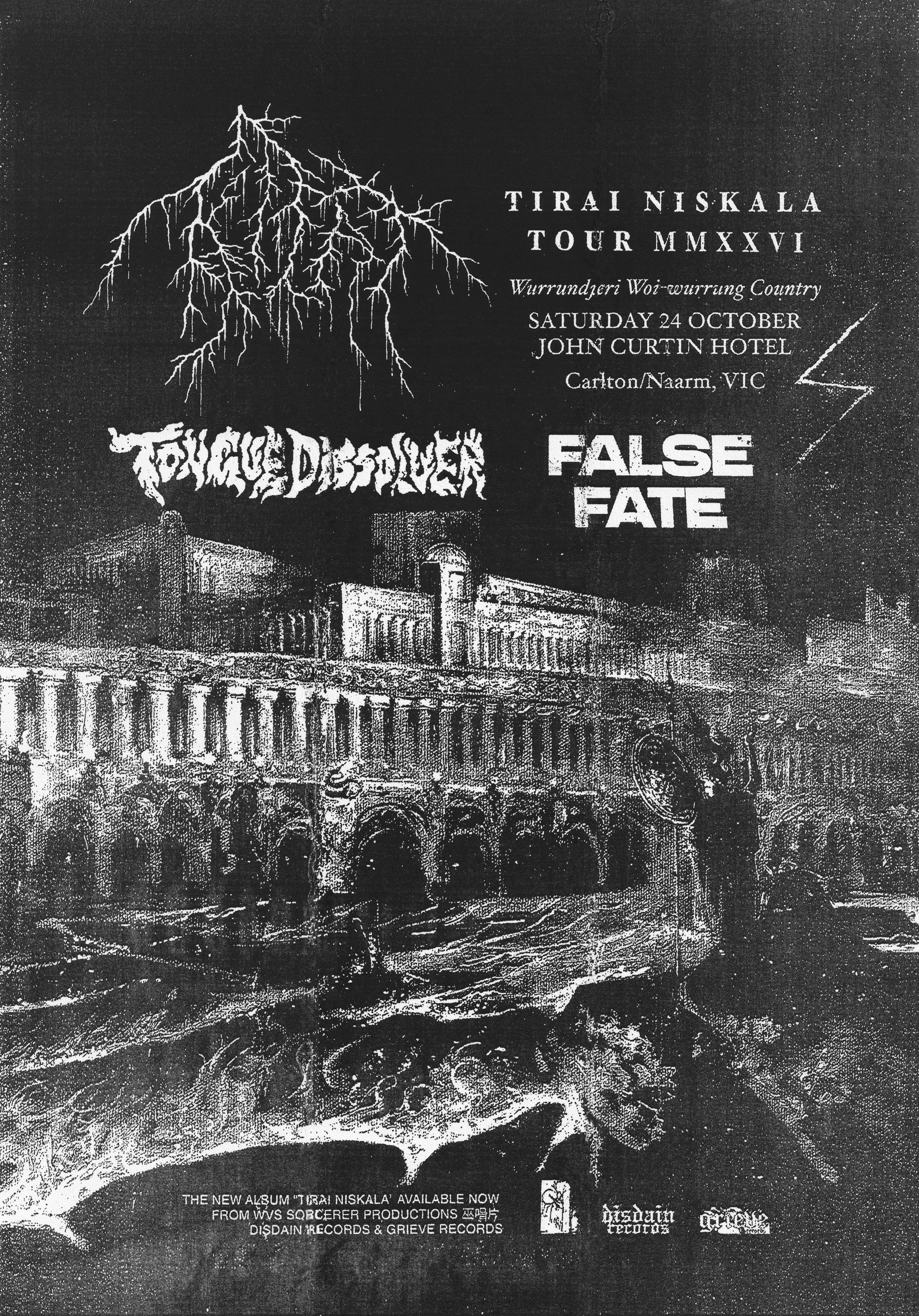 [VIC] LIVE: KILAT / Tongue Dissolver / FALSE FATE