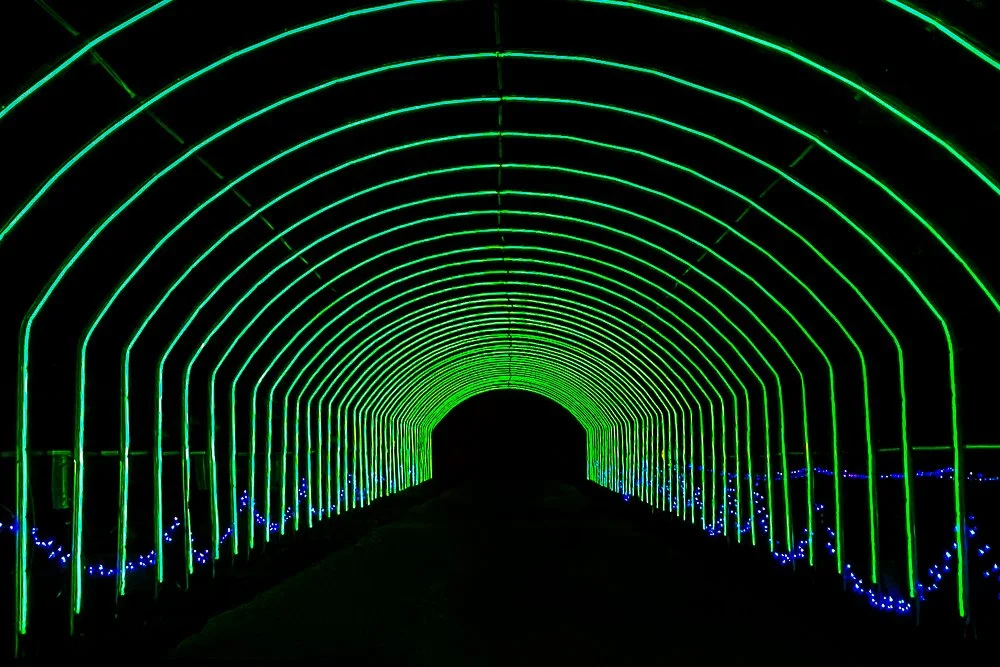 The Tunnel, Hebron Lights in Motion,Hebron, CT
