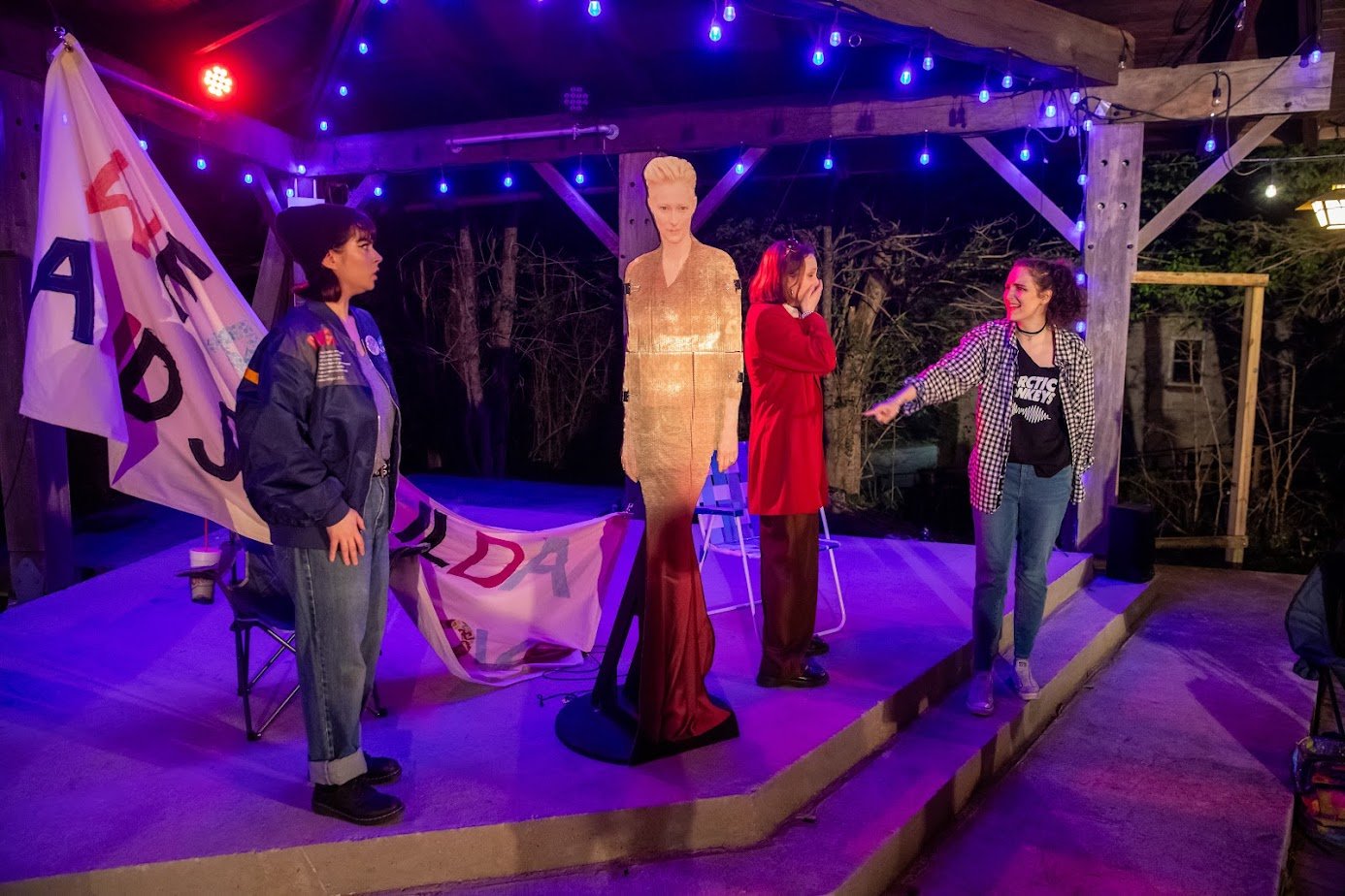 Sourced Tilda Swinton cutout