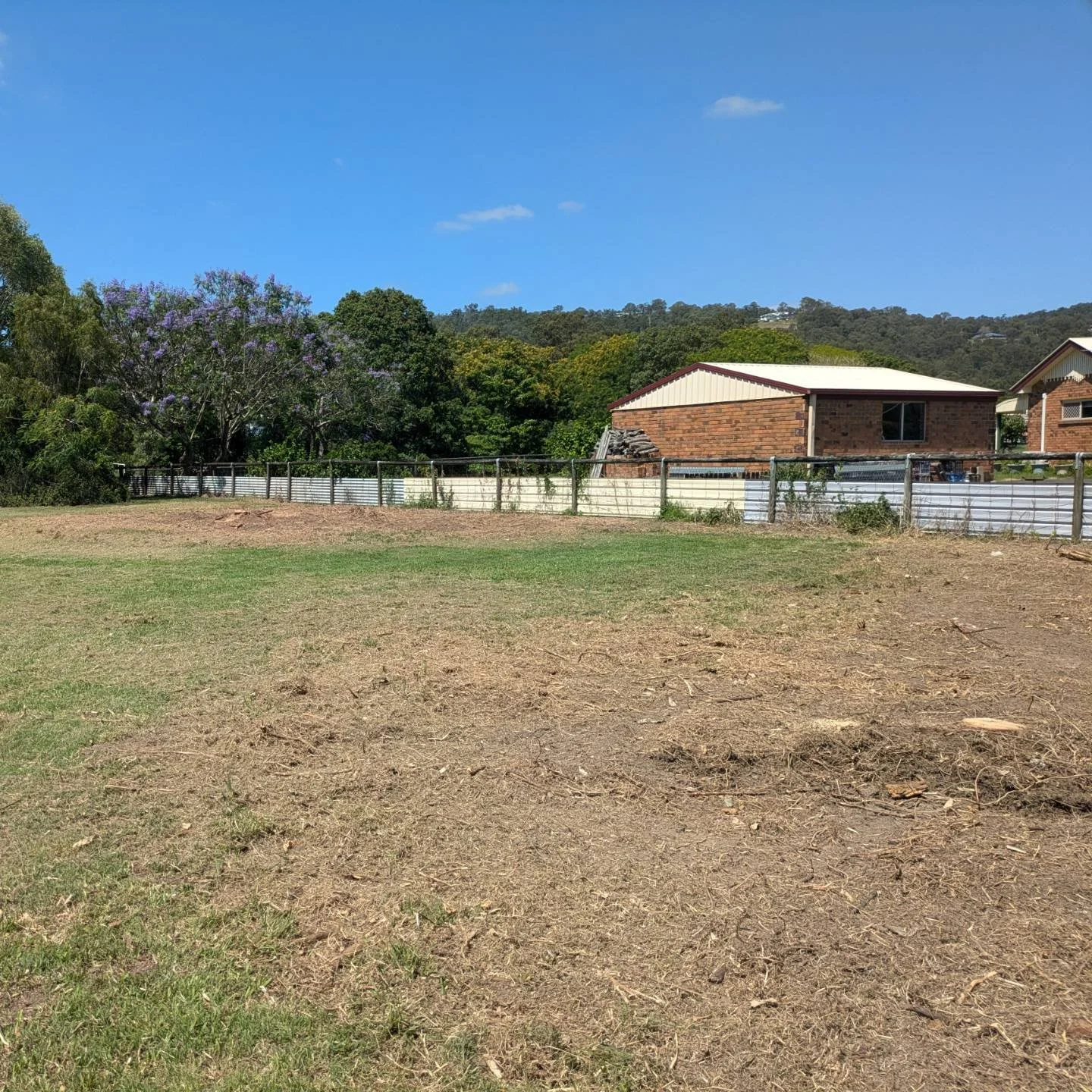 Vegetation managed! Sometimes things get a bit out of control and you need to call someone in. We made quick work of a decades worth of unmanaged weed growth. Now this client has more than doubled the amount of cleared area on their acreage property.