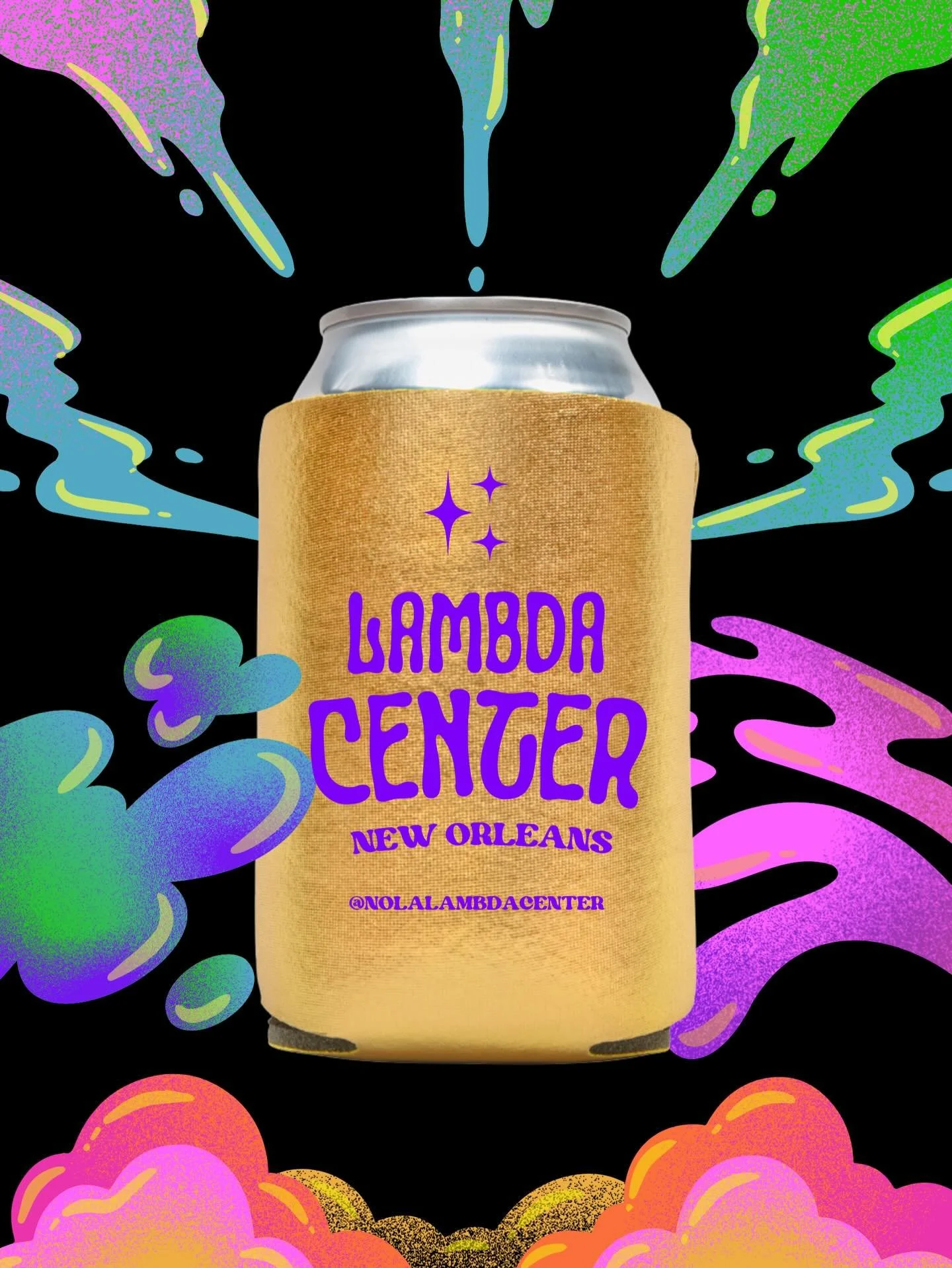 Swag drop! Are you team green 💚 or gold 💛? Let us know which you&rsquo;re ready to rock 🤘 

In addition to handing out &ldquo;SOBER 4 TODAY&rdquo; wristbands, we&rsquo;ll be giving out our limited edition Lambda koozies at our sober spots this Mar