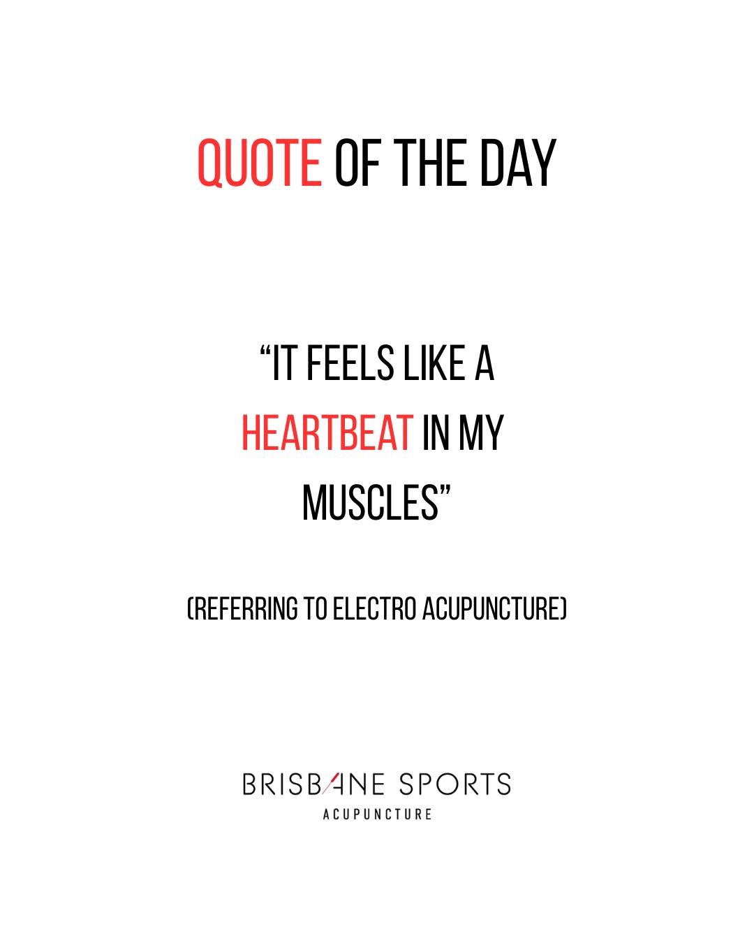 This one should be titled "Quote of the Week" because I've had three people say it on different occasions this week LOL

Electro Acupuncture is an unusual experience, that's for sure.  If you haven't tried it yet and have questions, feel fr