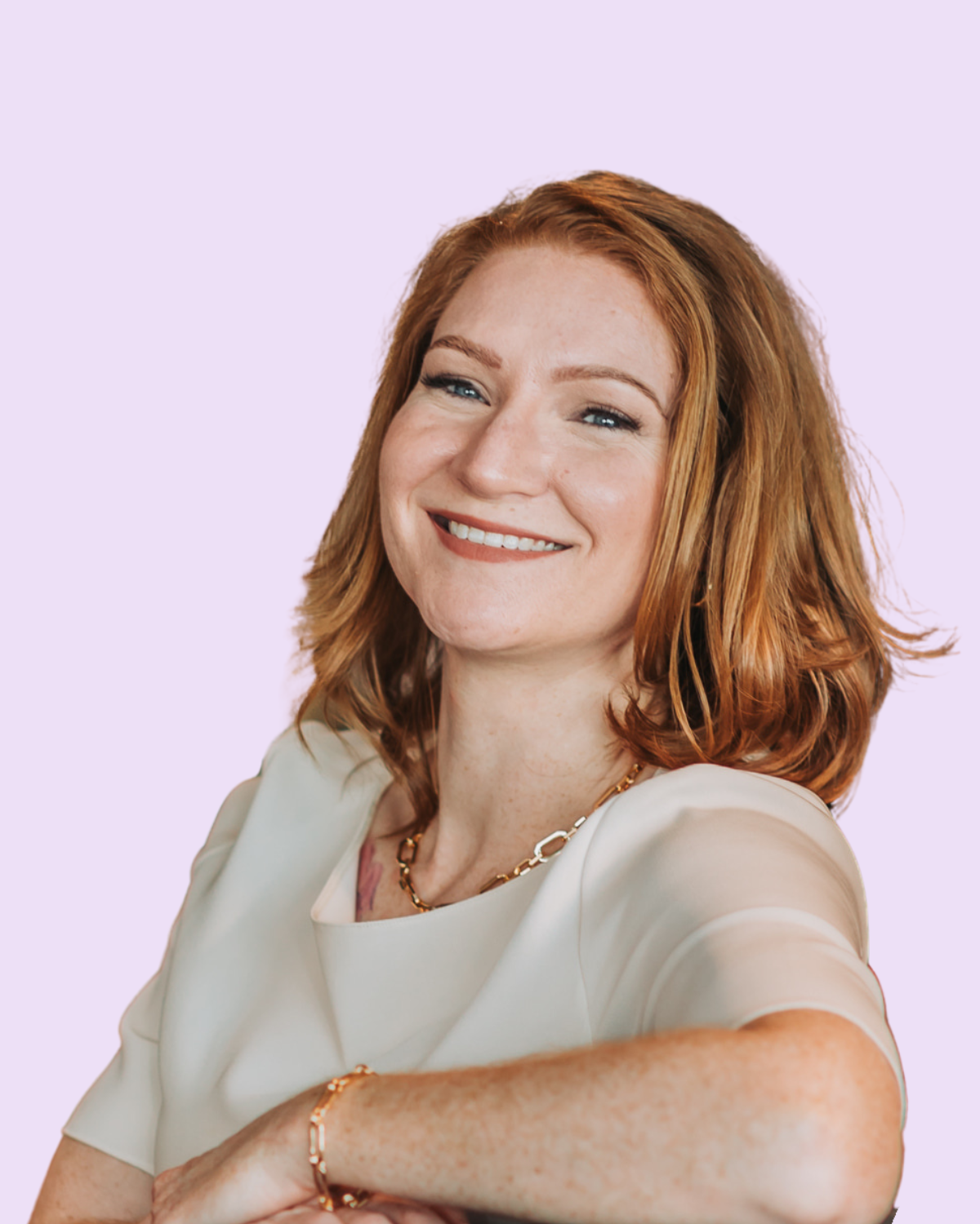 Kayla Quijas headshot from Her Career Studio podcast with Lisa Virtue