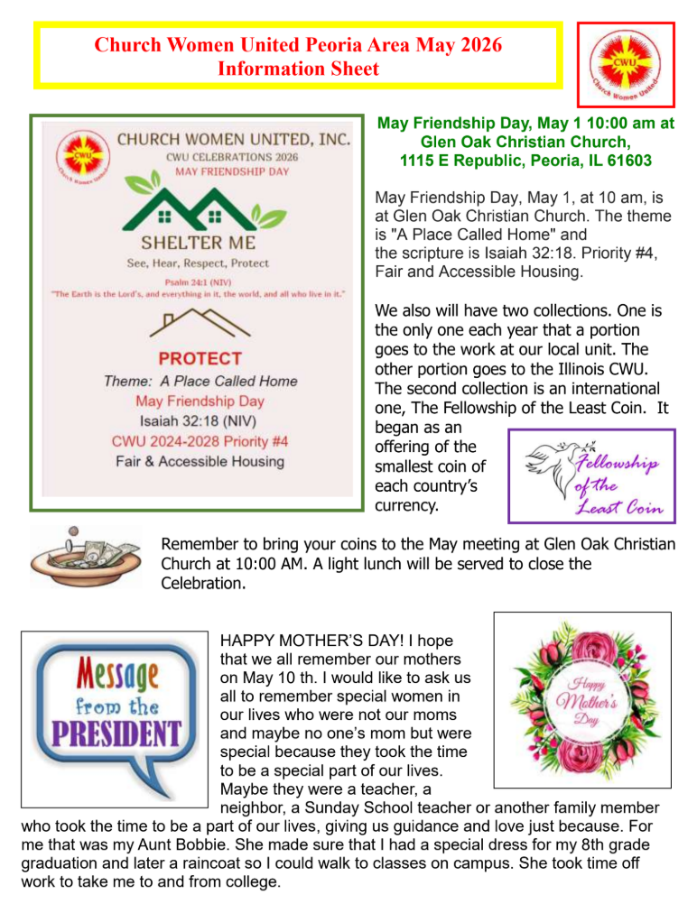 2026 CWUPA Infomation Sheet