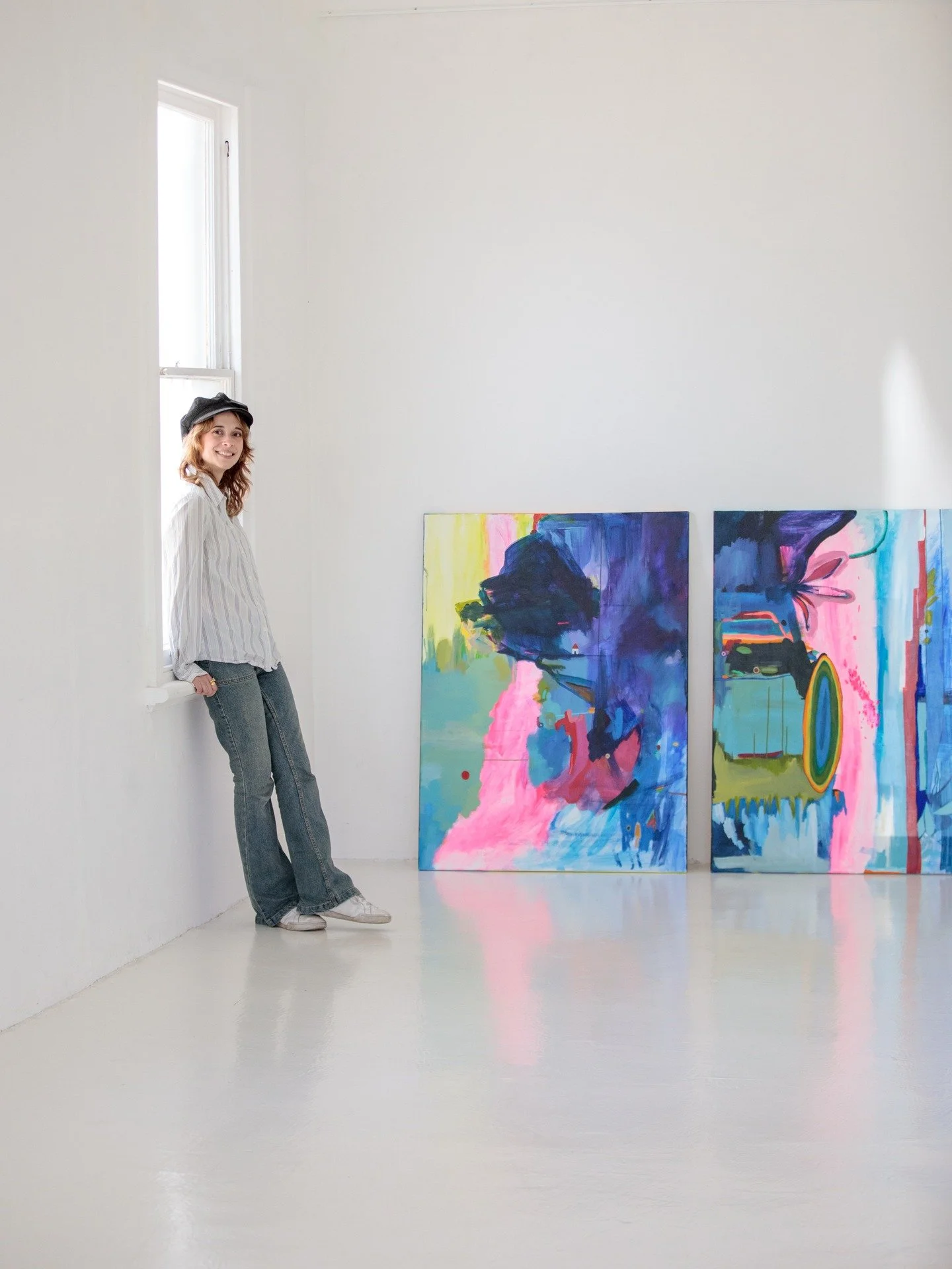 Our Window Pod Exhibition currently features the vibrant work of @sienacarusi_arts 

We are currently accepting Window Pod Exhibition Hire Expressions of Interest for 2026 - contact us via our website: 621.com.au

Siena Carusi is an abstract visual a