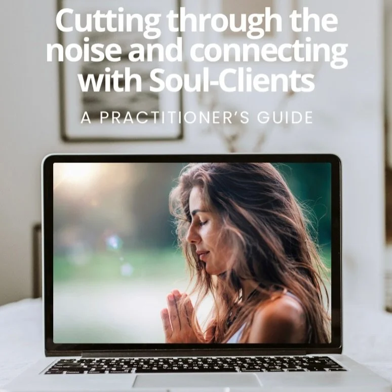 Cutting through the noise &amp; connecting with Soul-Clients.

For most therapists and holistic practitioners, marketing often feels like &ldquo;noise.&rdquo; It feels like &ldquo;stabbing in the dark&rdquo; or, worse, like you have to become a &ldqu