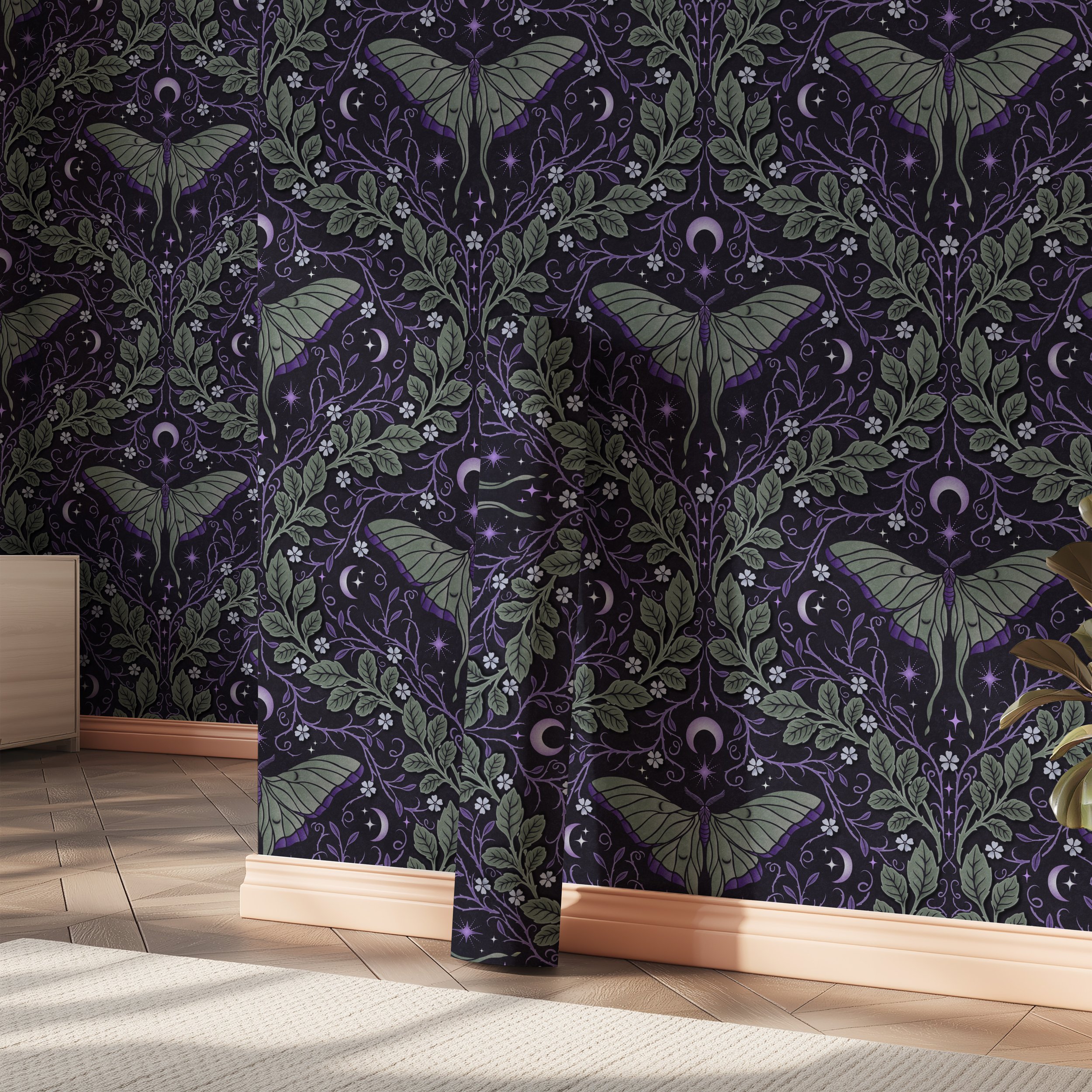 Up Close Wall-wallpaper- luna.jpg