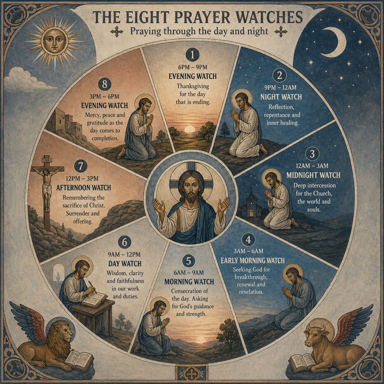 The sanctification of time (Part 1): The Eight Prayer Watches