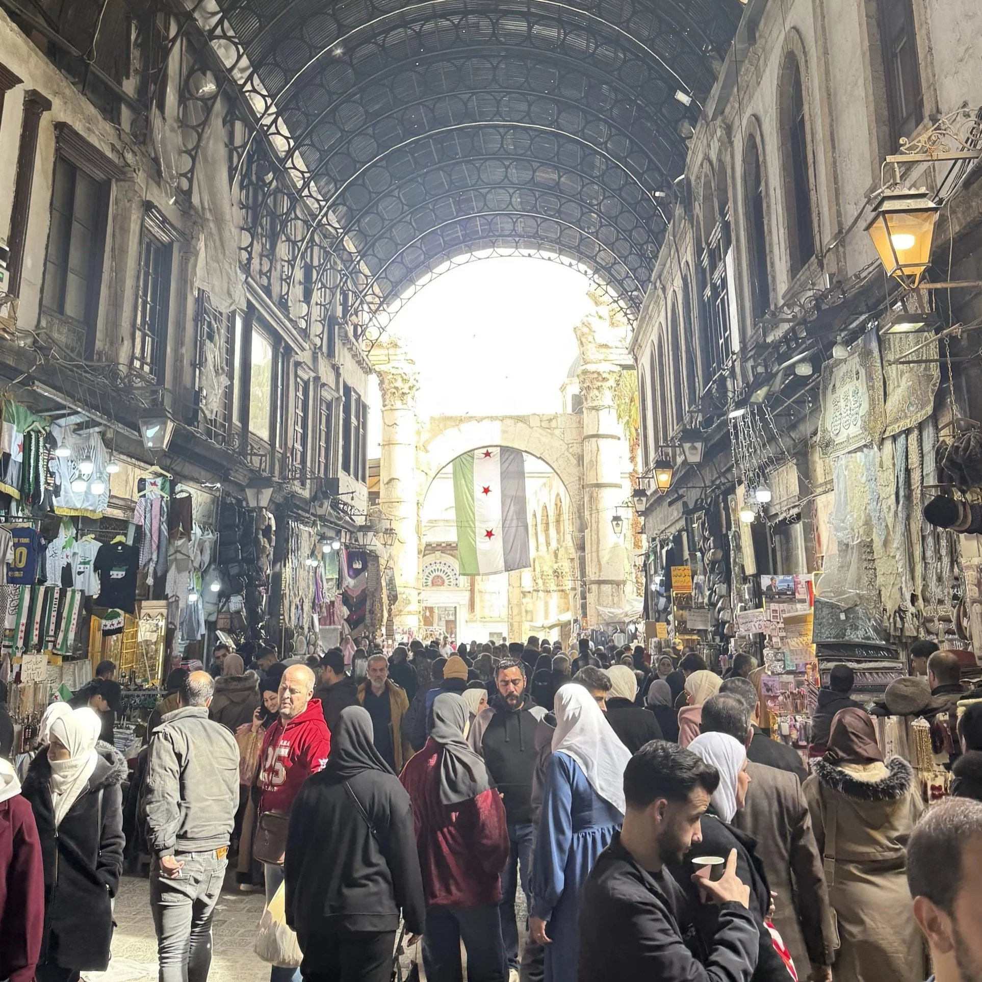 Hamadiye market in Damascus, Syria
