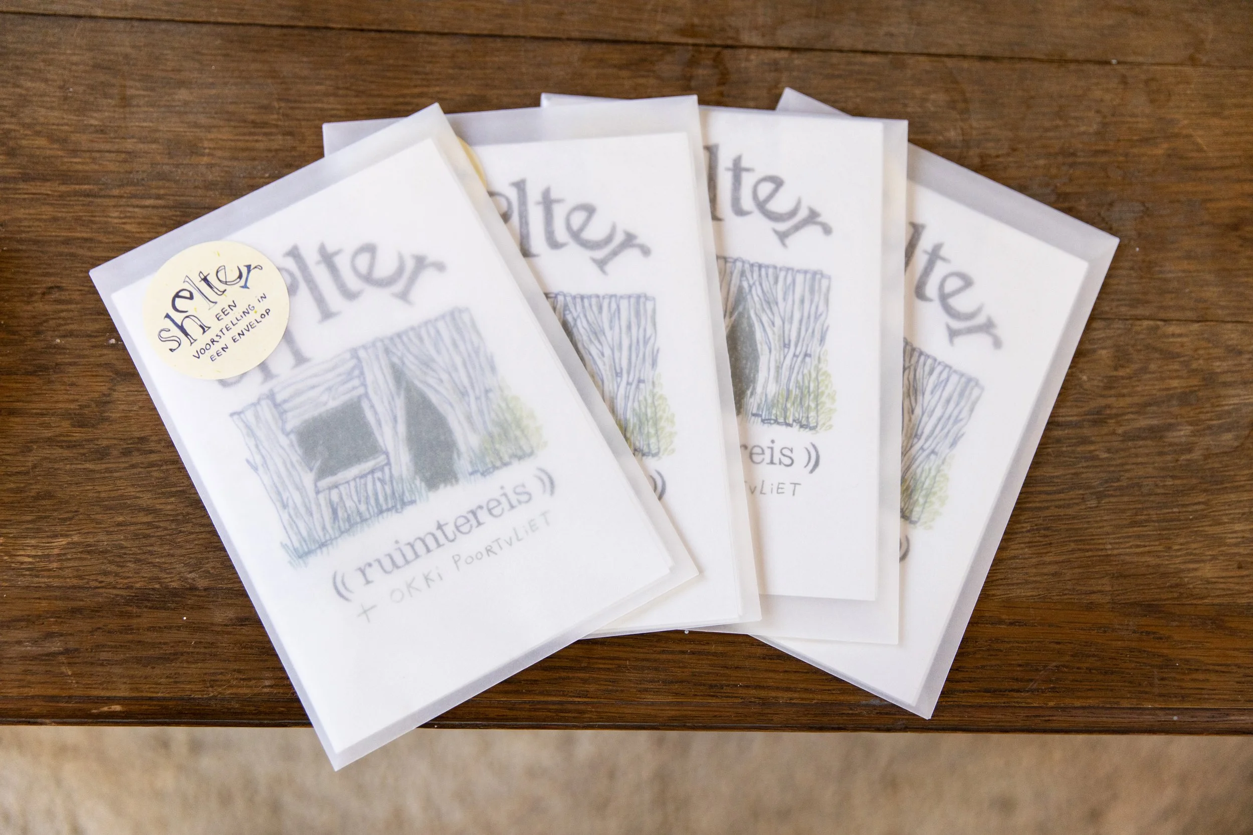 Shelter (in een envelop)