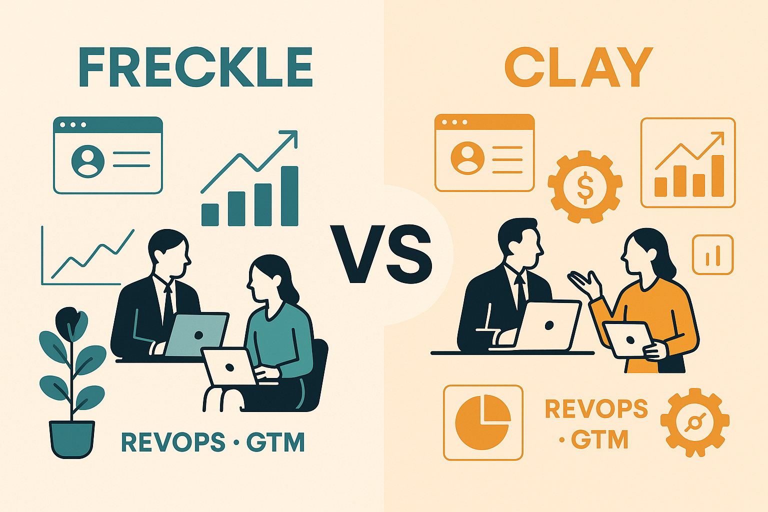 Freckle vs Clay (2025): Best Pick for RevOps and GTM Teams