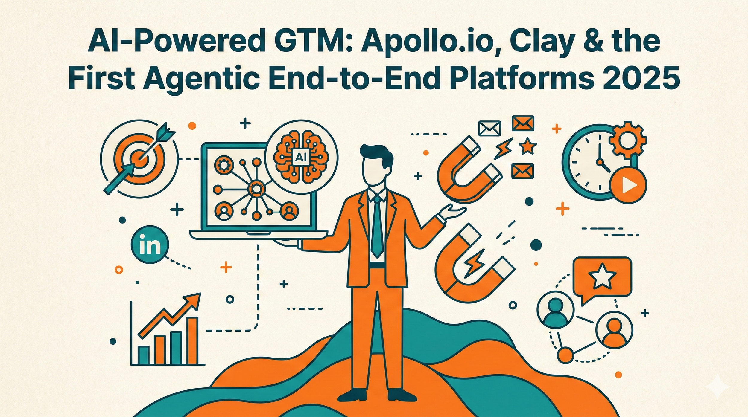 AI-Powered GTM: Apollo.io, Clay &amp; the First Agentic End-to-End Platforms 2025