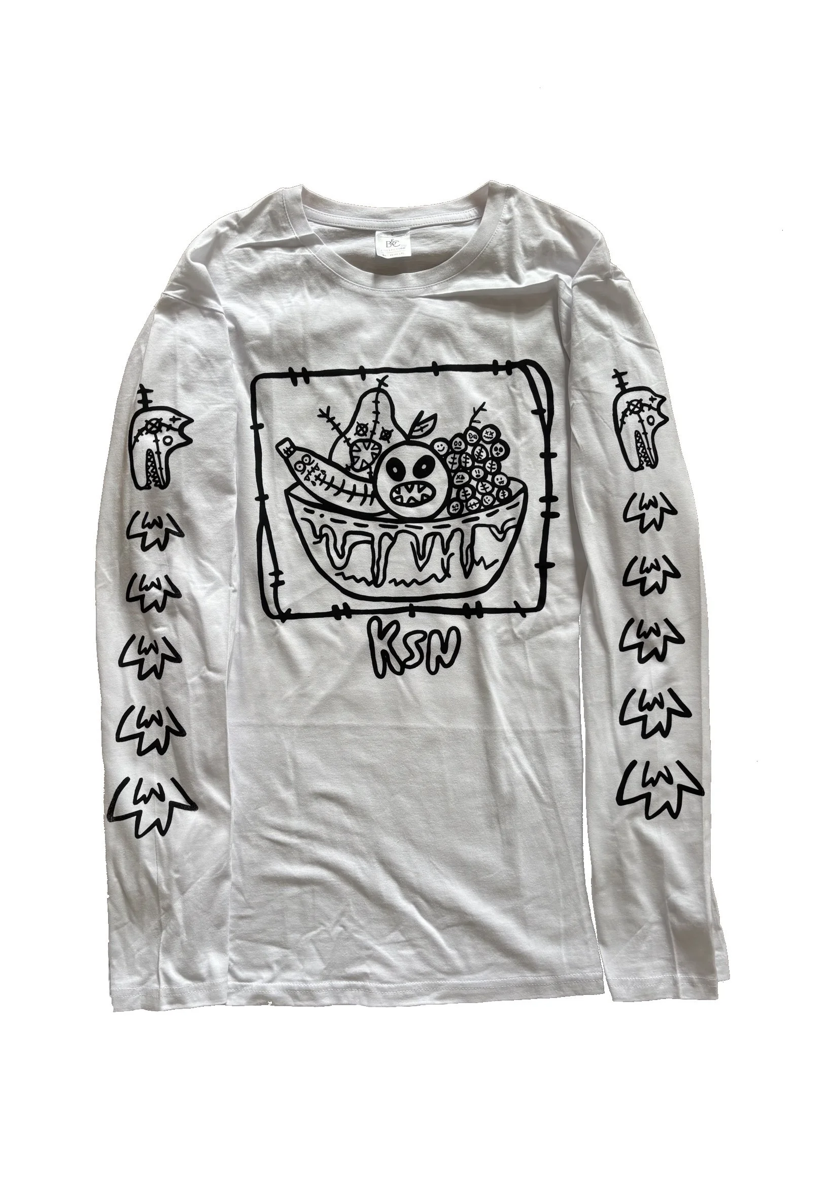 Fruit Bowl Shirt White / 
Screen printed / 
2026