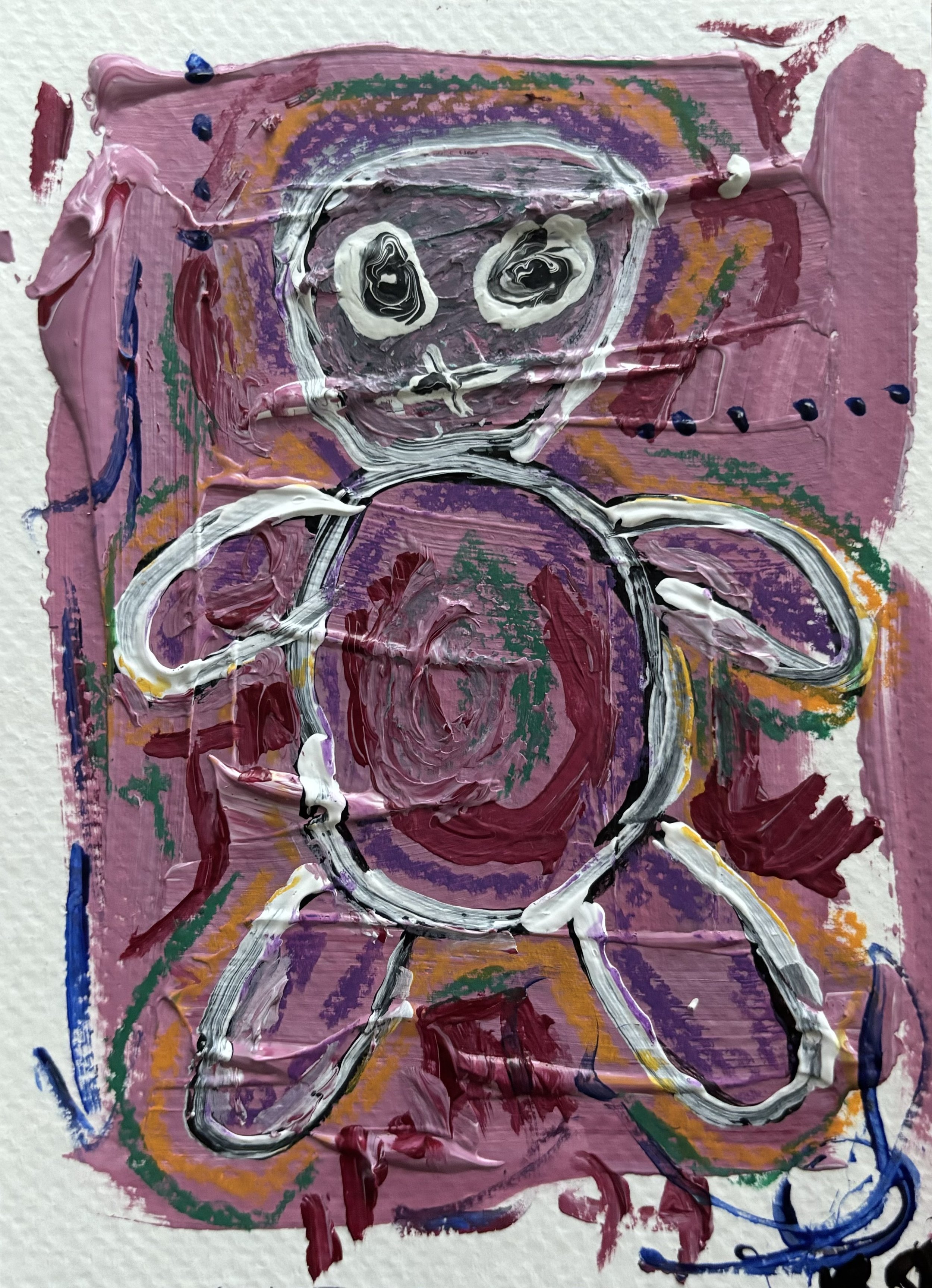Rosemary’s Baby / 
14,7 x 11 cm / 
Mixed media /
2024 /
SOLD