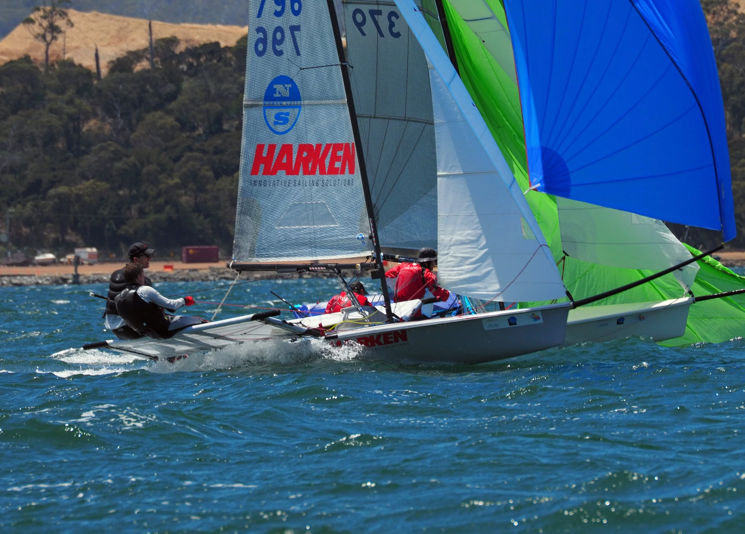 Harken/Sandline Lead into the Second Day
