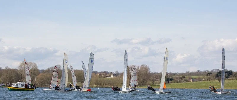 B14 Gul TT series 2016 Round 1, Rutland Water Sailing Club