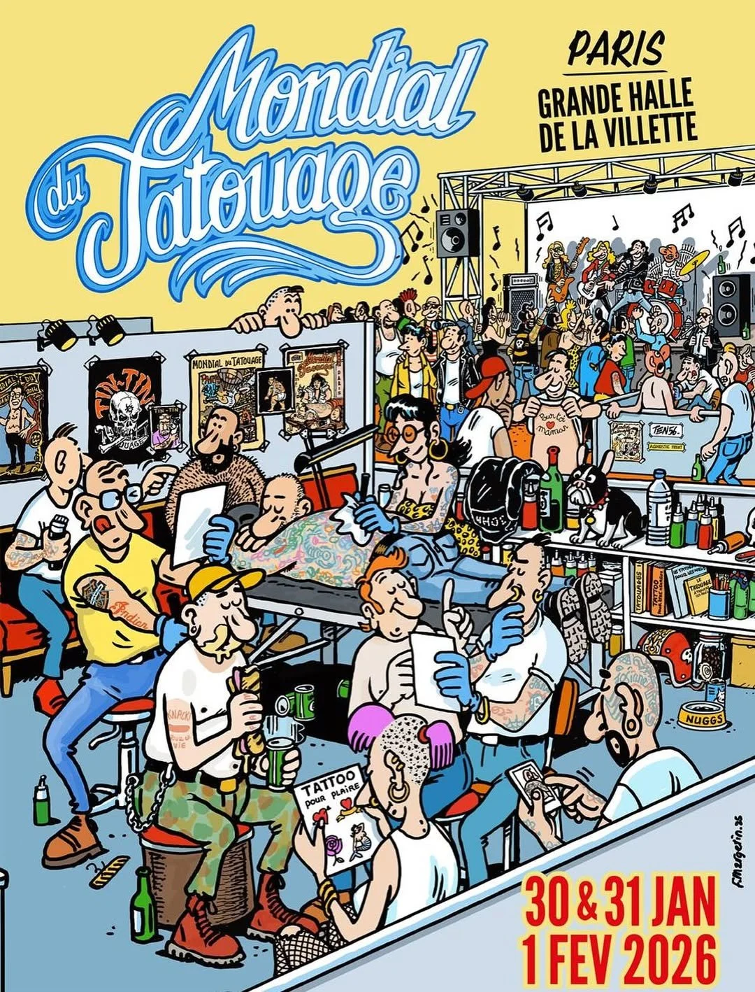 Mondial Du Tatouage Tattoo Convention 2026