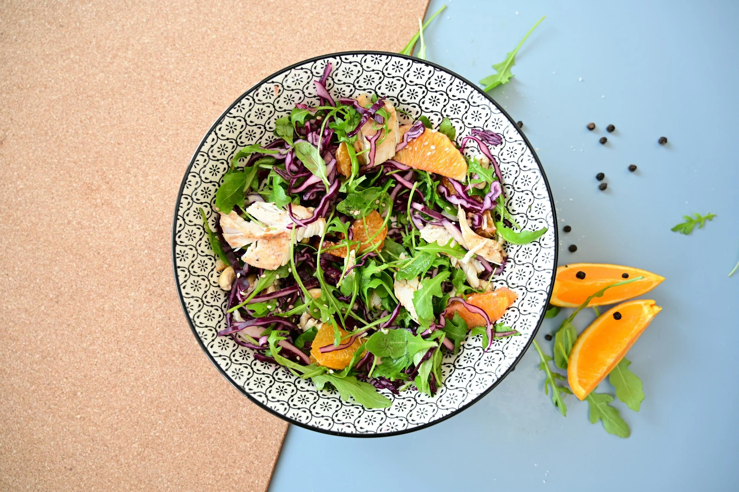 Orange and Lettuce Salad