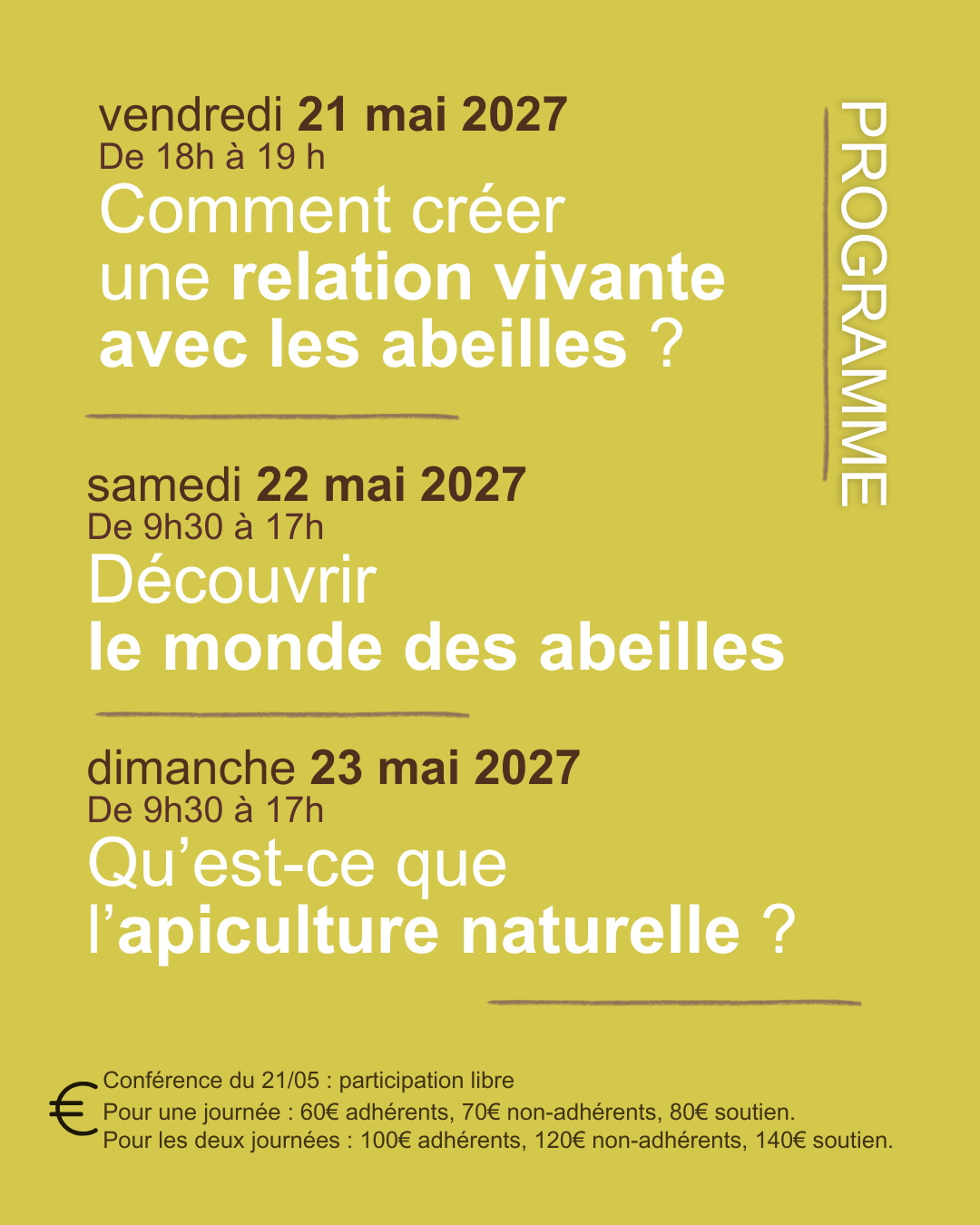Créer une relation vivante avec les abeilles