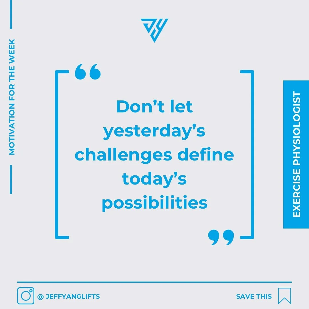 🚨Motivation for the week🚨
Don’t let yesterday’s challenges define today’s possibilities. Every new day is a chance to reset and rise 📈
Connect with an Exercise Physiologist in Upper Mount Gravatt
- Exercise Physiology 
- Priva
