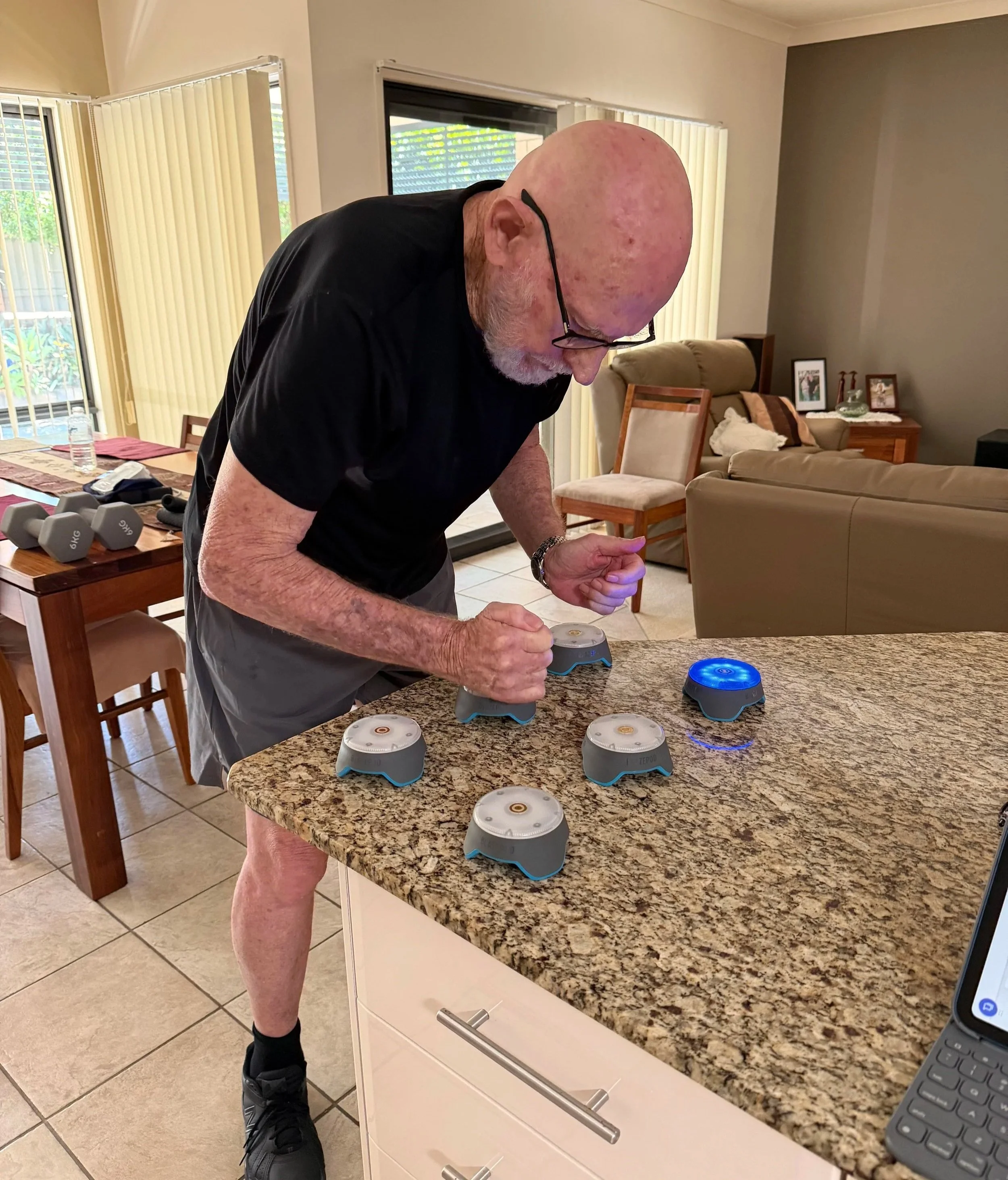 Home visit Exercise Physiology.