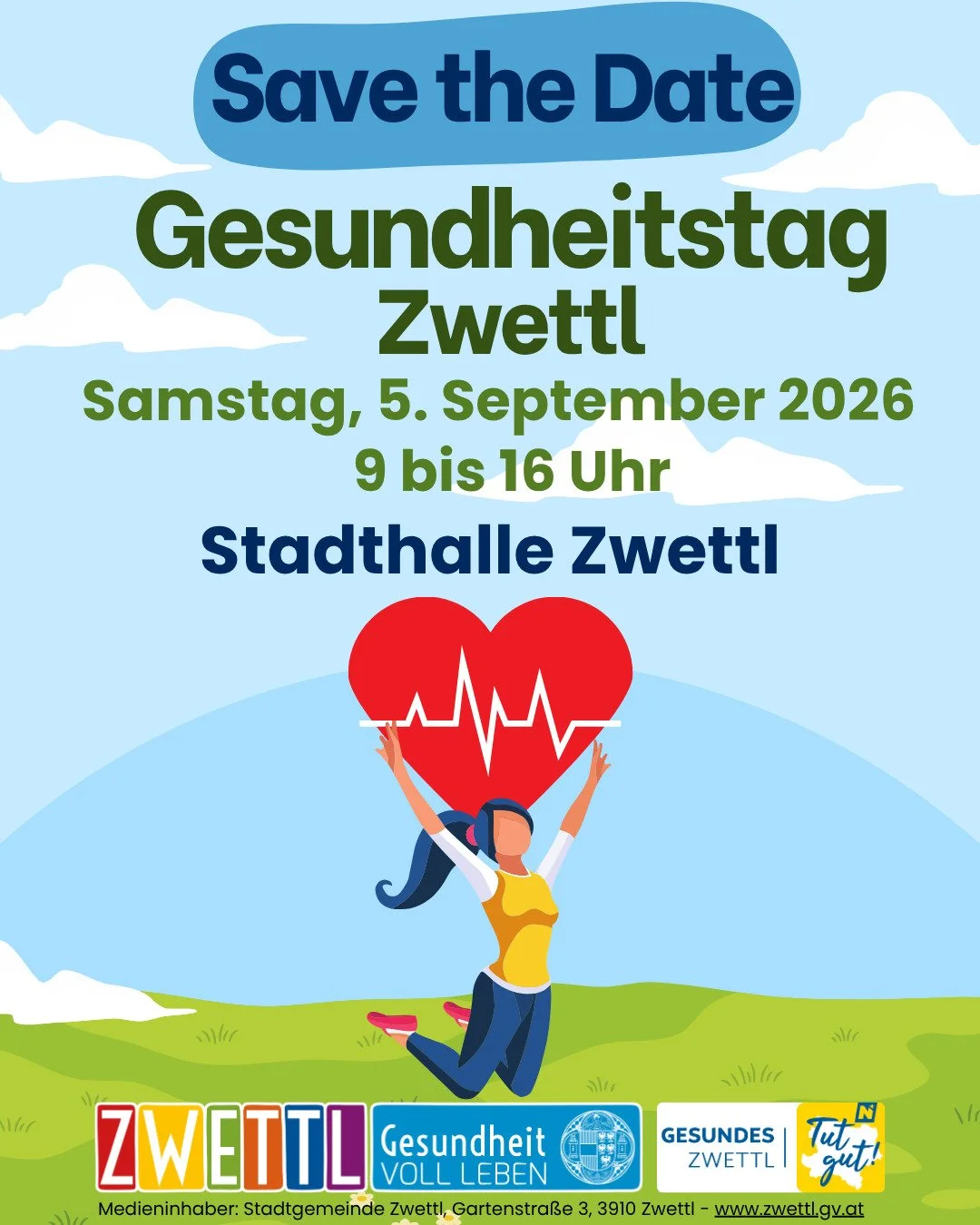 sei.at und Viva la Soul als Aussteller am Gesundheitstag Zwettl 2026 mit dabei!