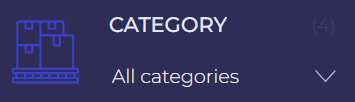 Categories filtering tools