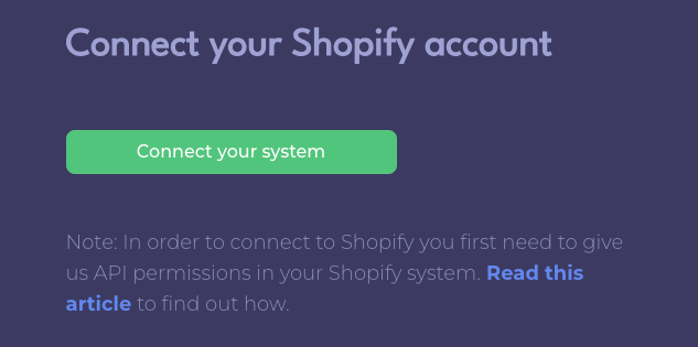 Shopify ERP integration