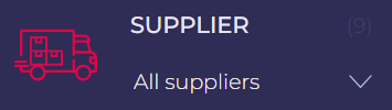 Supplier filtering tools