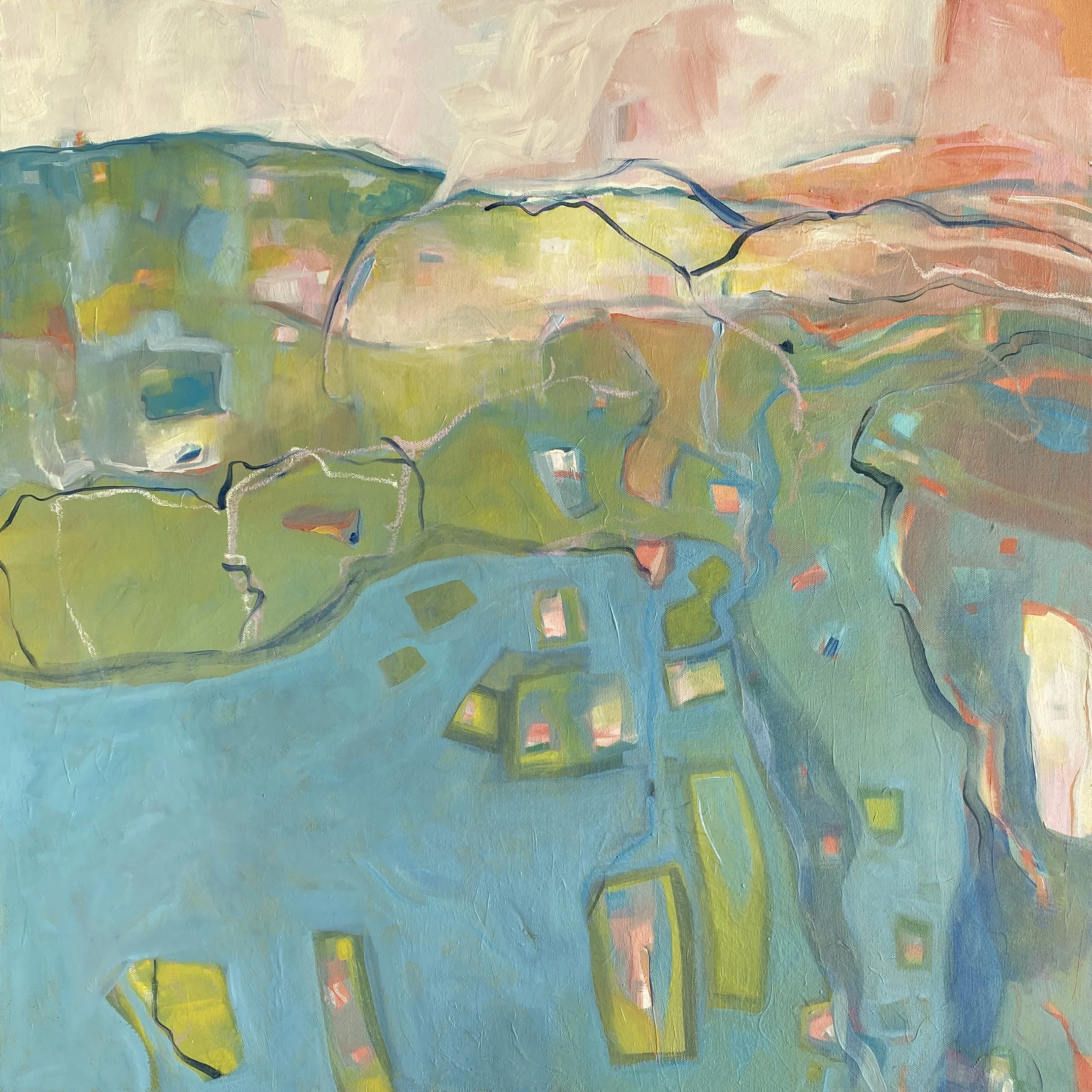 Missing You
Oil on canvas
76cmx76cm