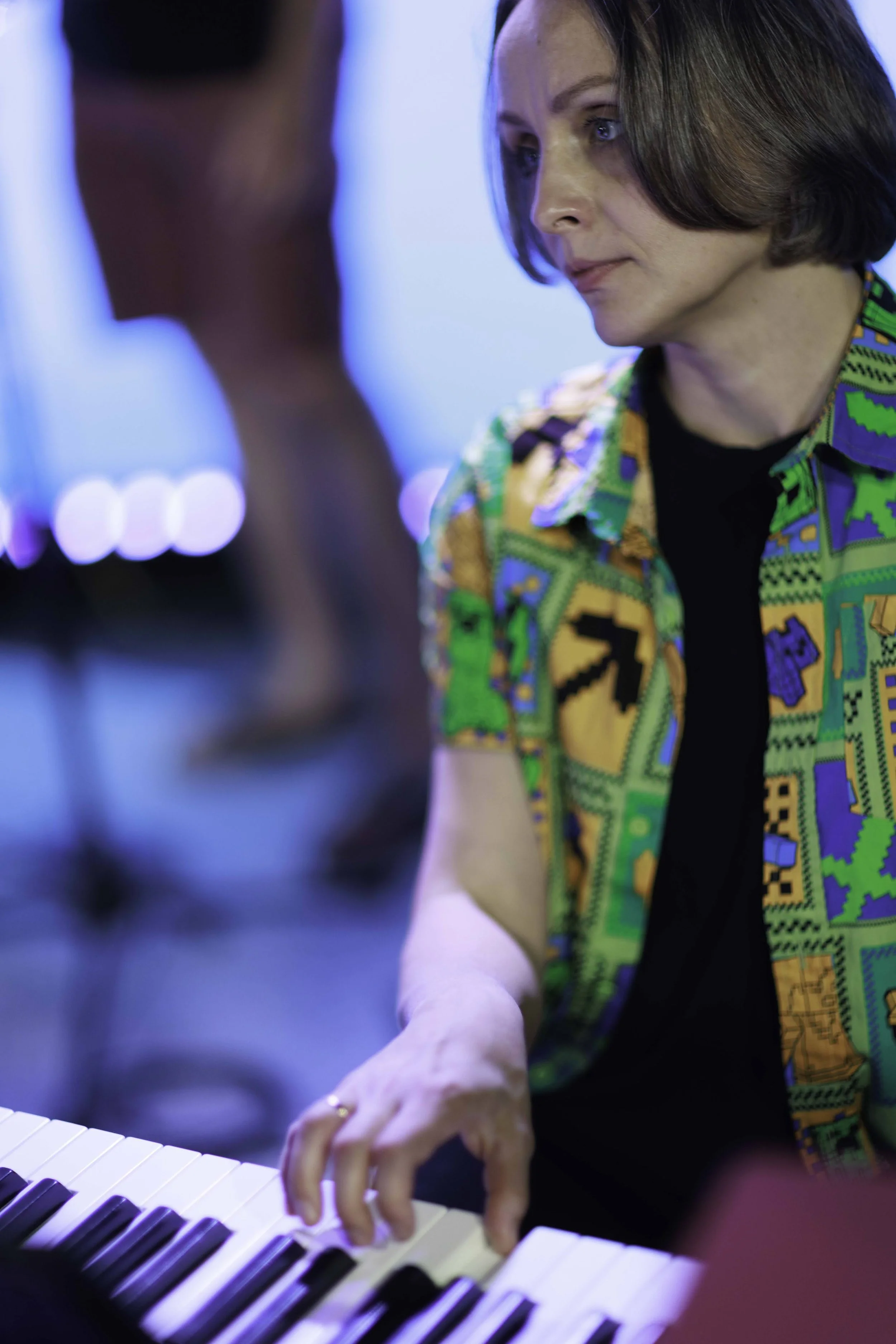 Did anyone else notice pianist Tatiana's Minecraft shirt? :)