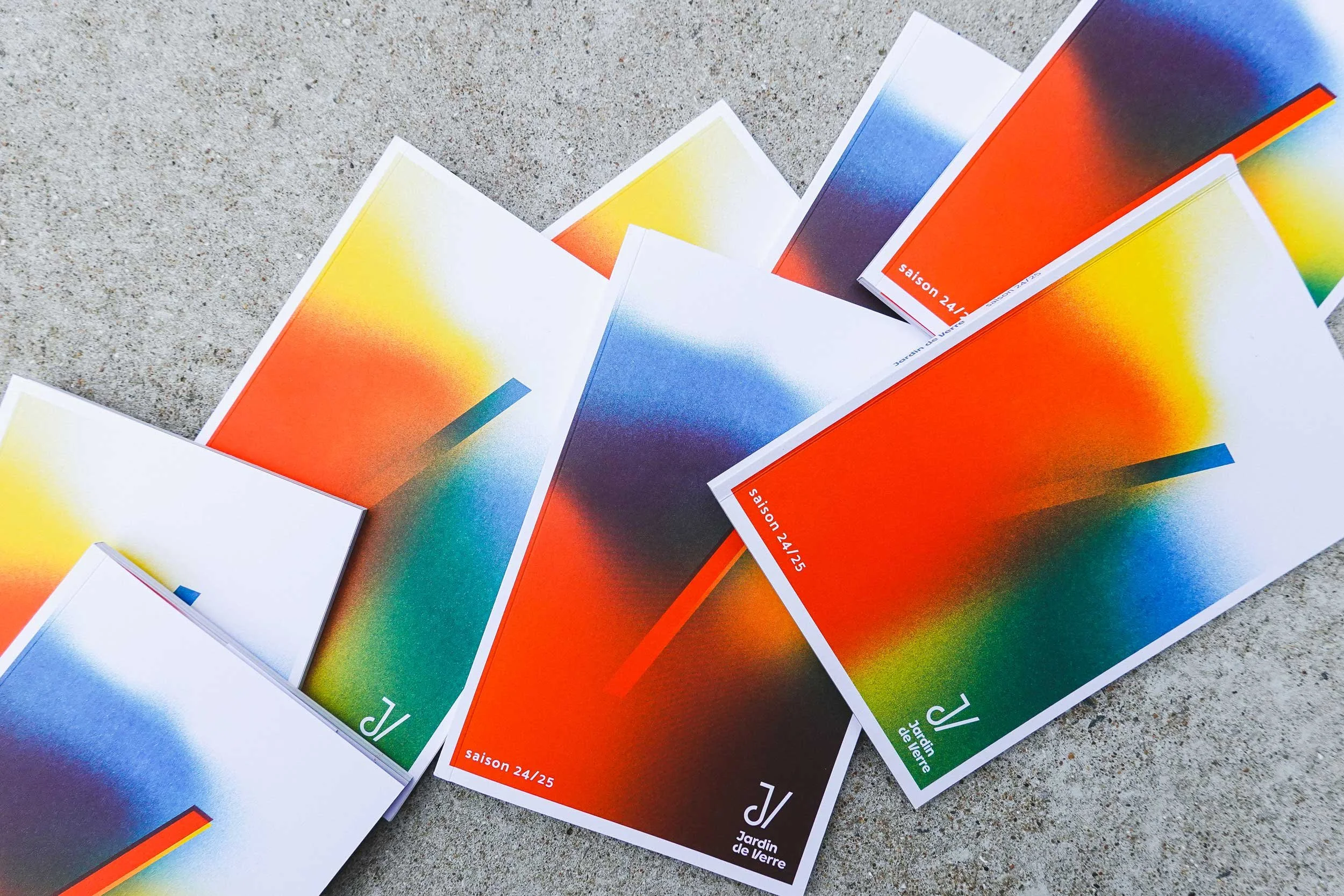 Studio Yama Graphiste Nantes Jardin de Verre Programme Saison Culturelle