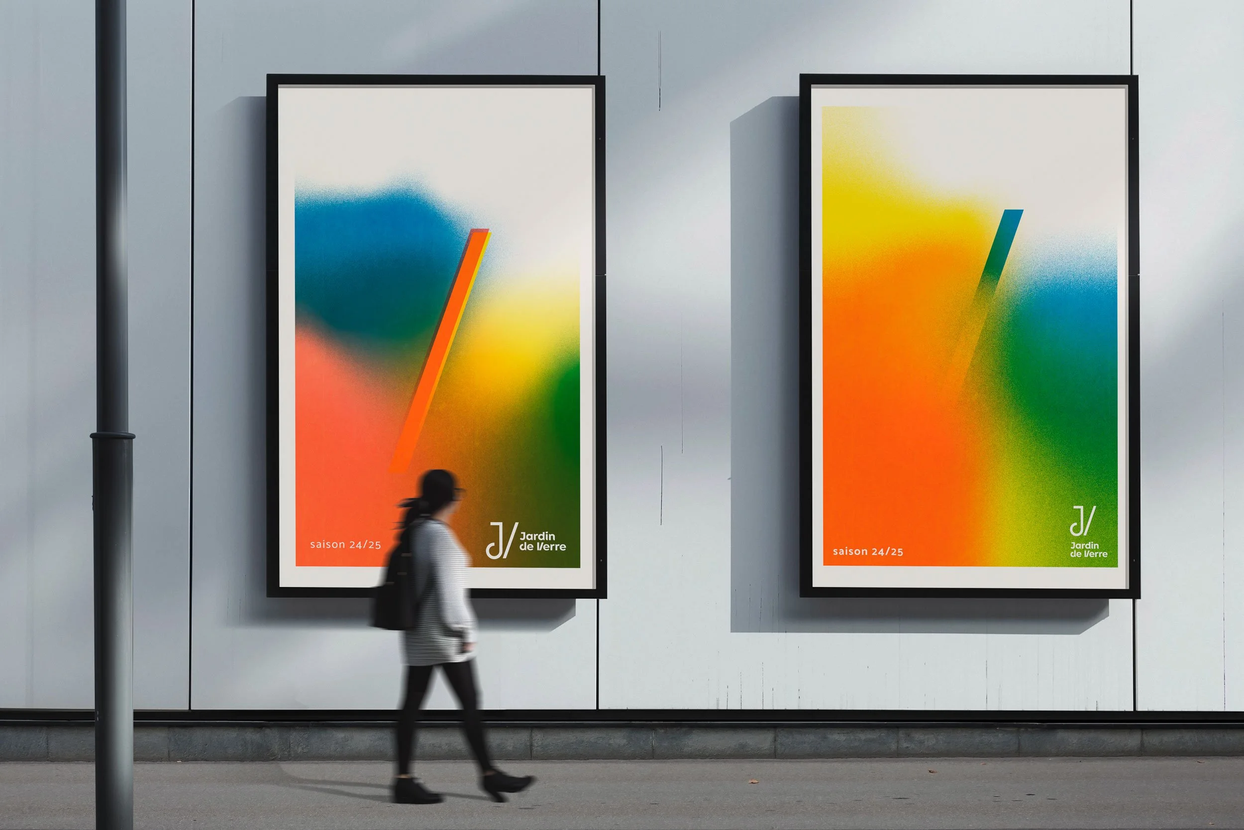 Studio Yama Graphiste Nantes Jardin de Verre Programme Saison Culturelle