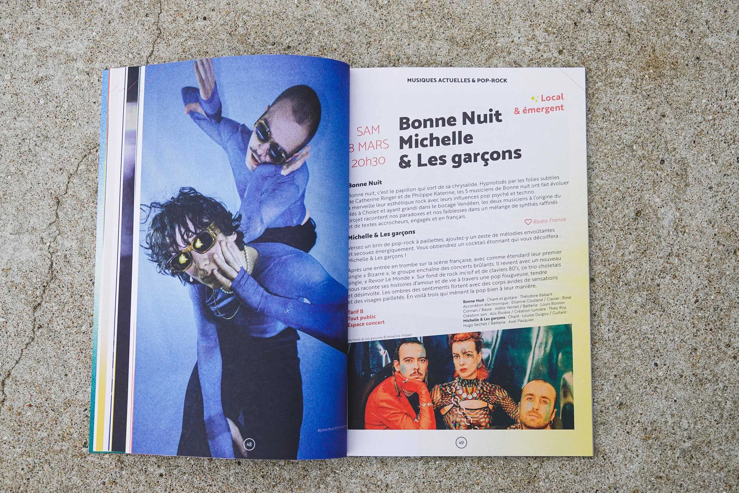 Studio Yama Graphiste Nantes Jardin de Verre Programme Saison Culturelle