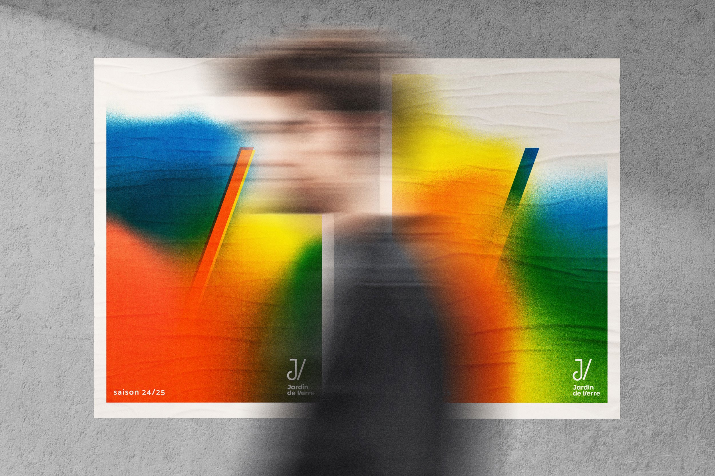 Studio Yama Graphiste Nantes Jardin de Verre Programme Saison Culturelle