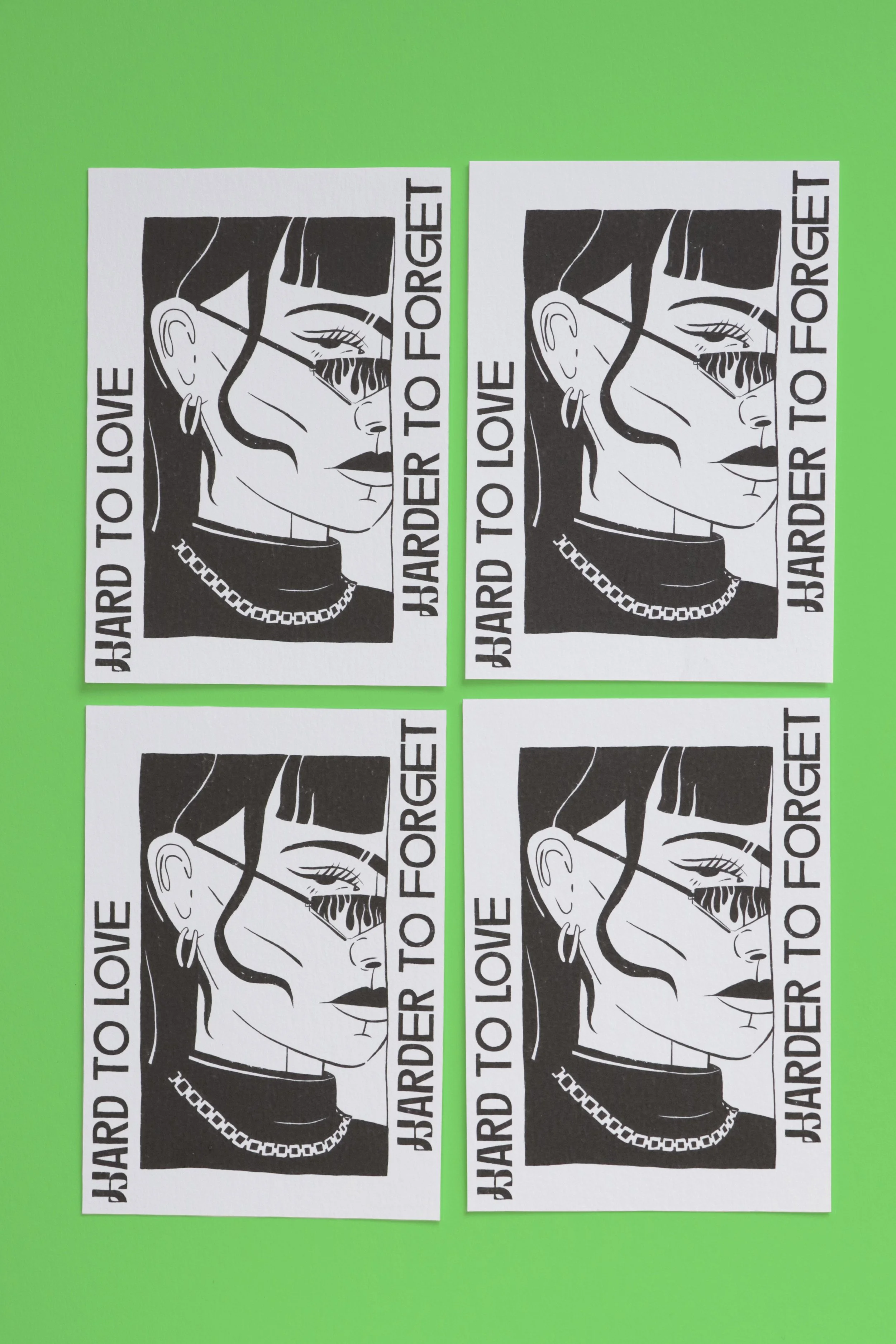 Hard to Forget - Postcard