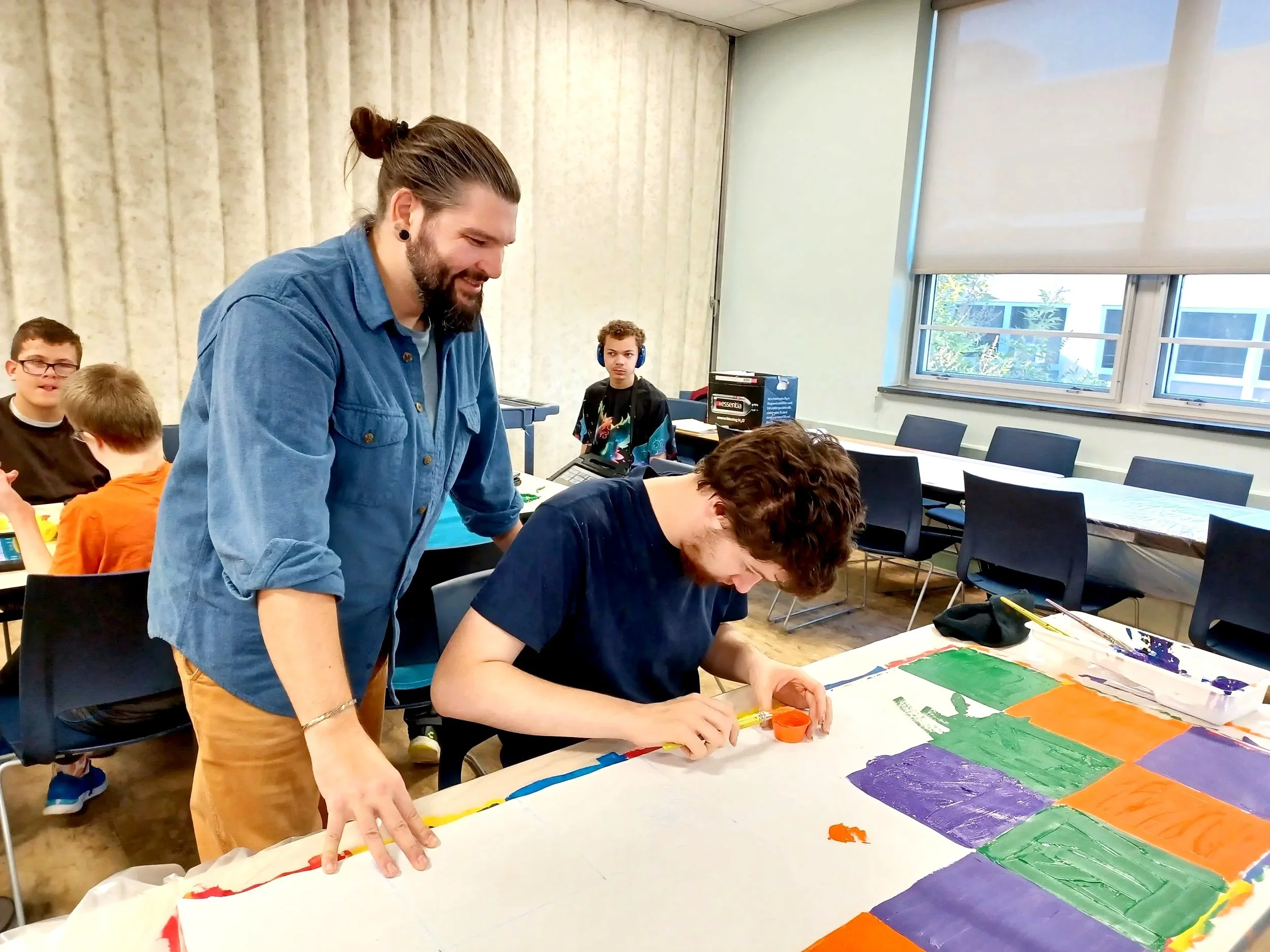 Elizabeth Lee Black Mural