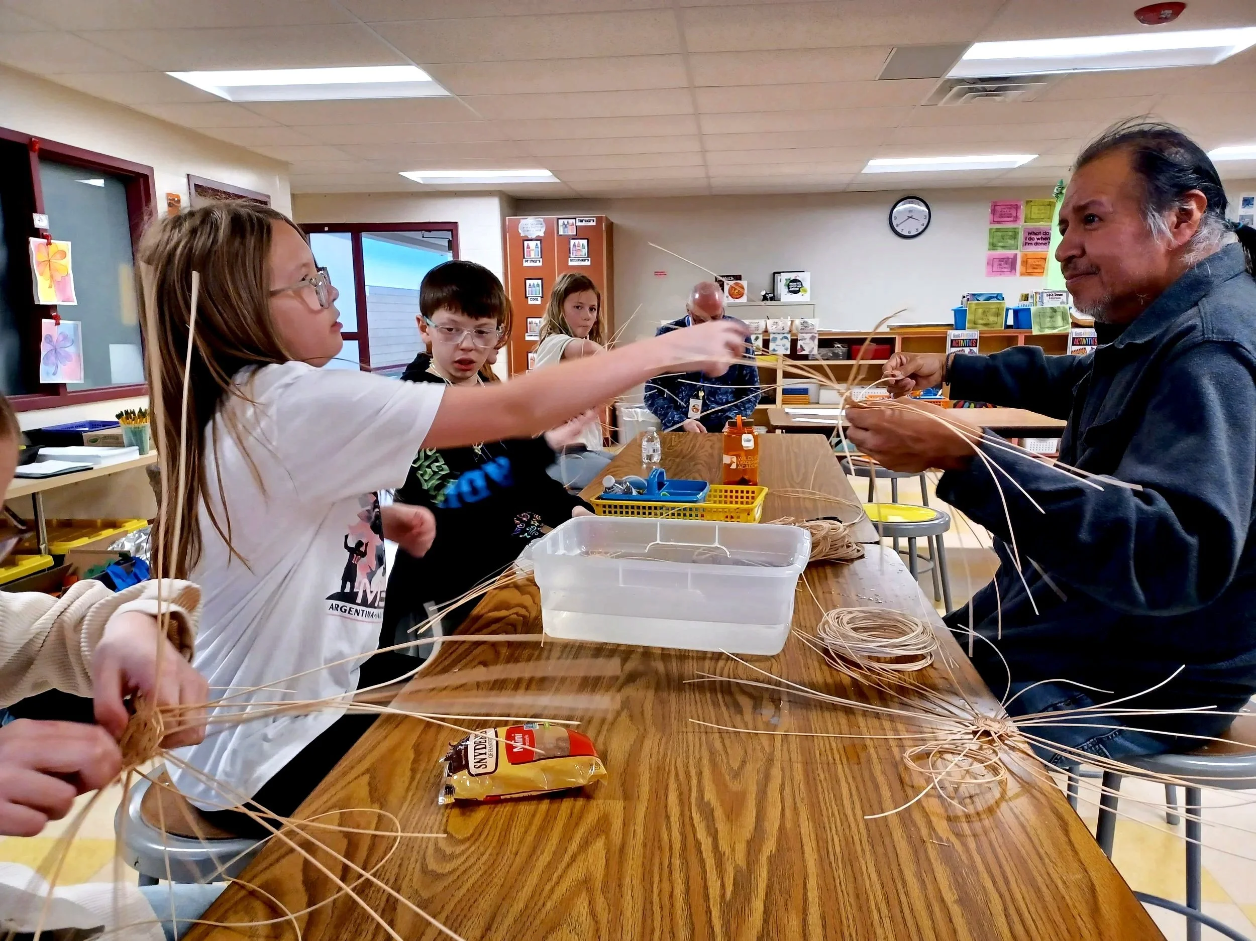 Elk Valley Elementary Weaving 