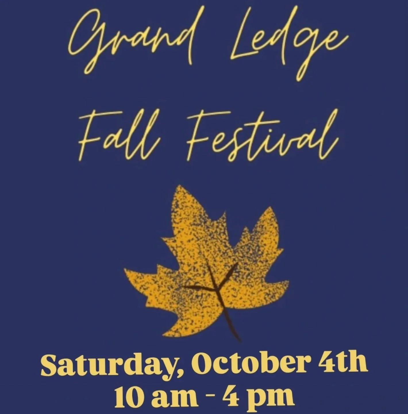 It's that season again folks! Festival &amp; market season!!

We'll be kicking it off this weekend in Grand Ledge with the Grand Ledge Fall Festival in Jaycee Park. We'll be there from 10 am to 4 pm with loads of lovely knit goods available for purch